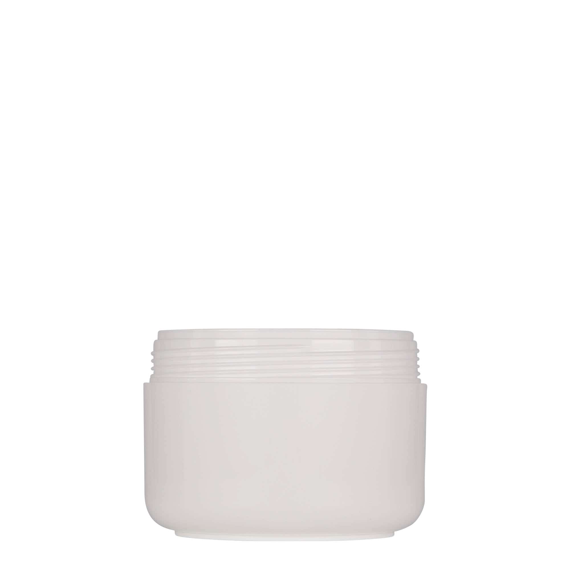 200 ml słoiczek z tworzywa sztucznego 'Bianca', PP, kolor biały, zamknięcie: zakrętka