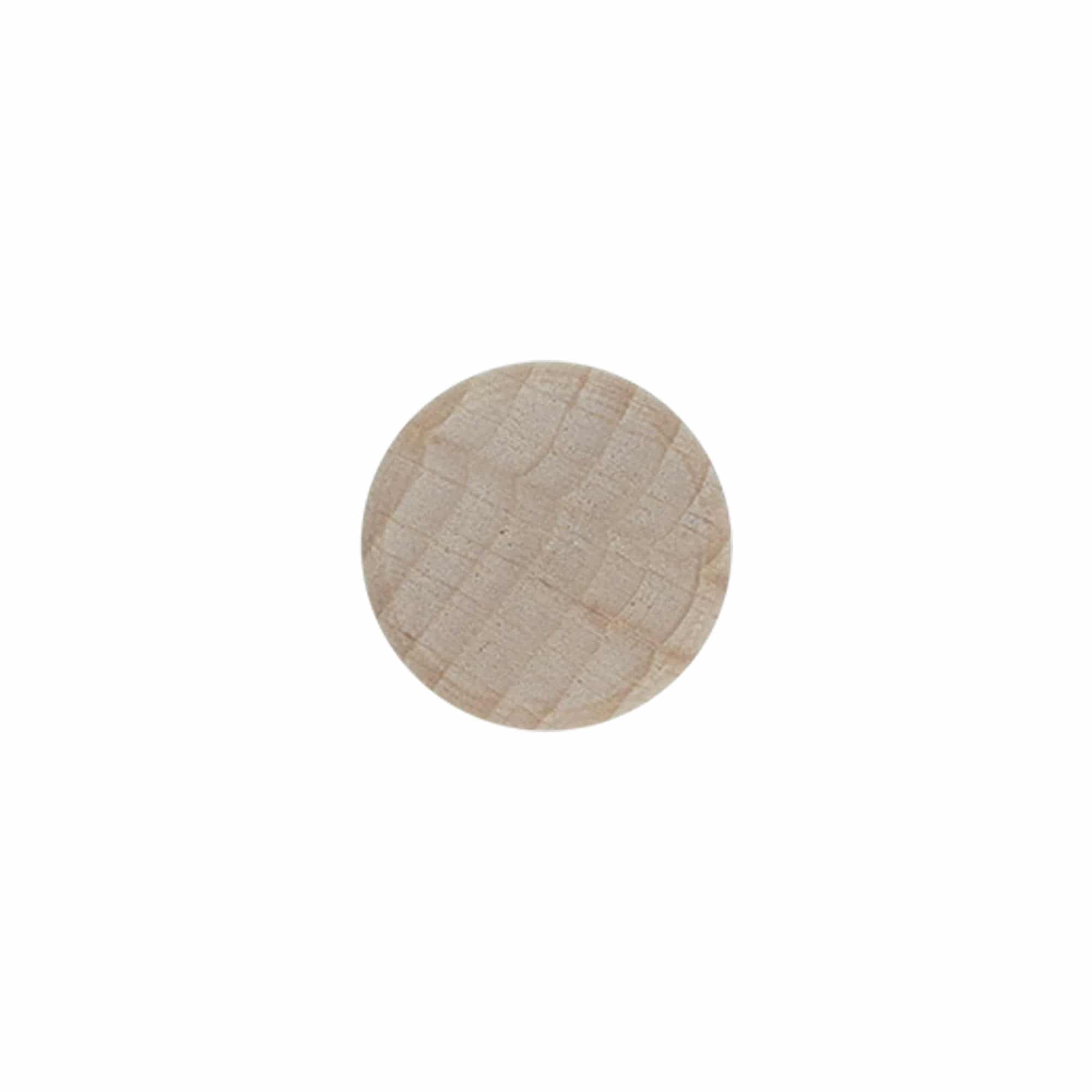Korek z uchwytem 19 mm, drewno/ tworzywo sztuczne, do otworu: korek
