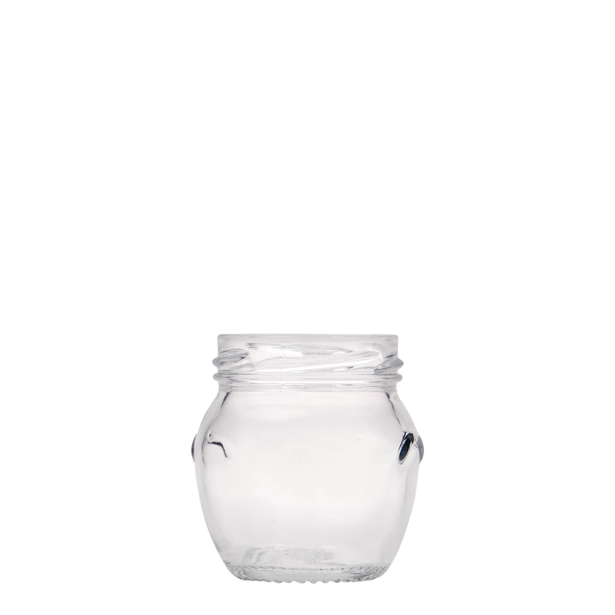 100 ml szklany pojemnik ozdobny 'Orcio', otwór: Twist-Off (TO 53)