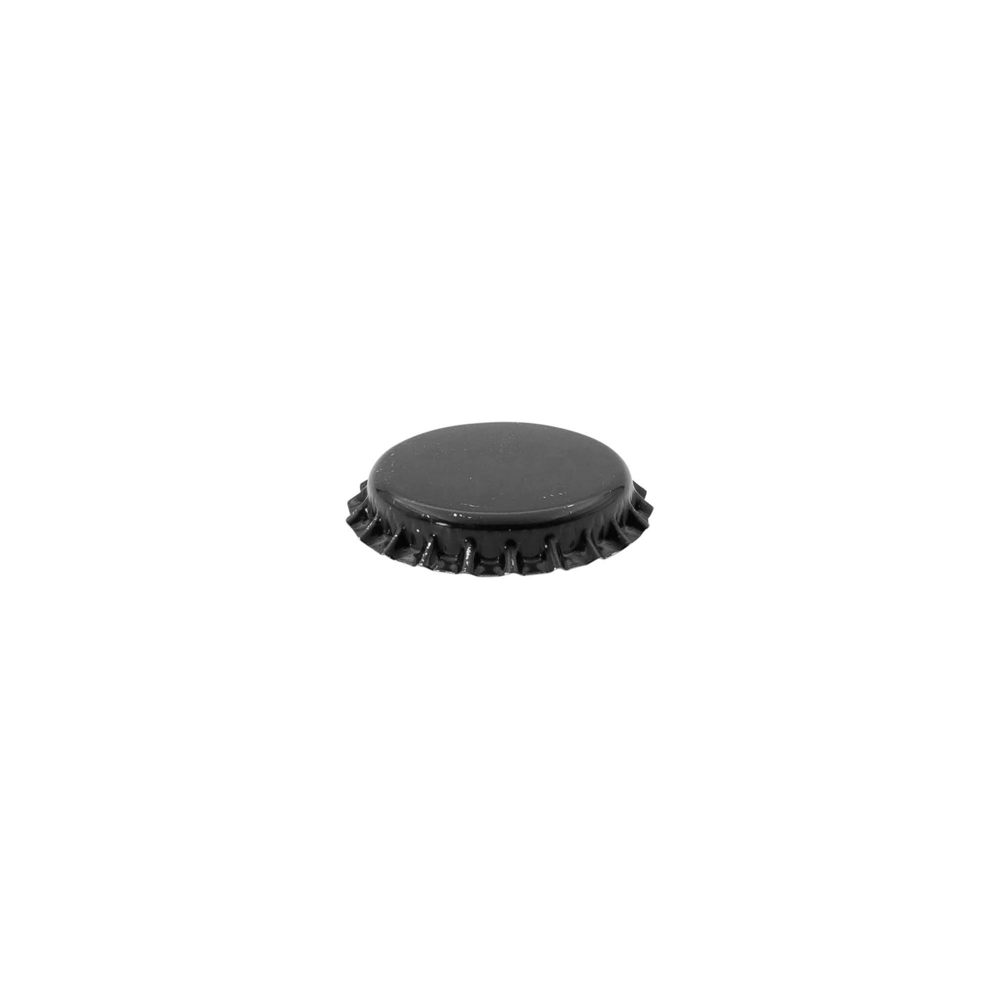 Kapsle 26 mm, metal, czarne Kapsle 26 mm, metal, czarne