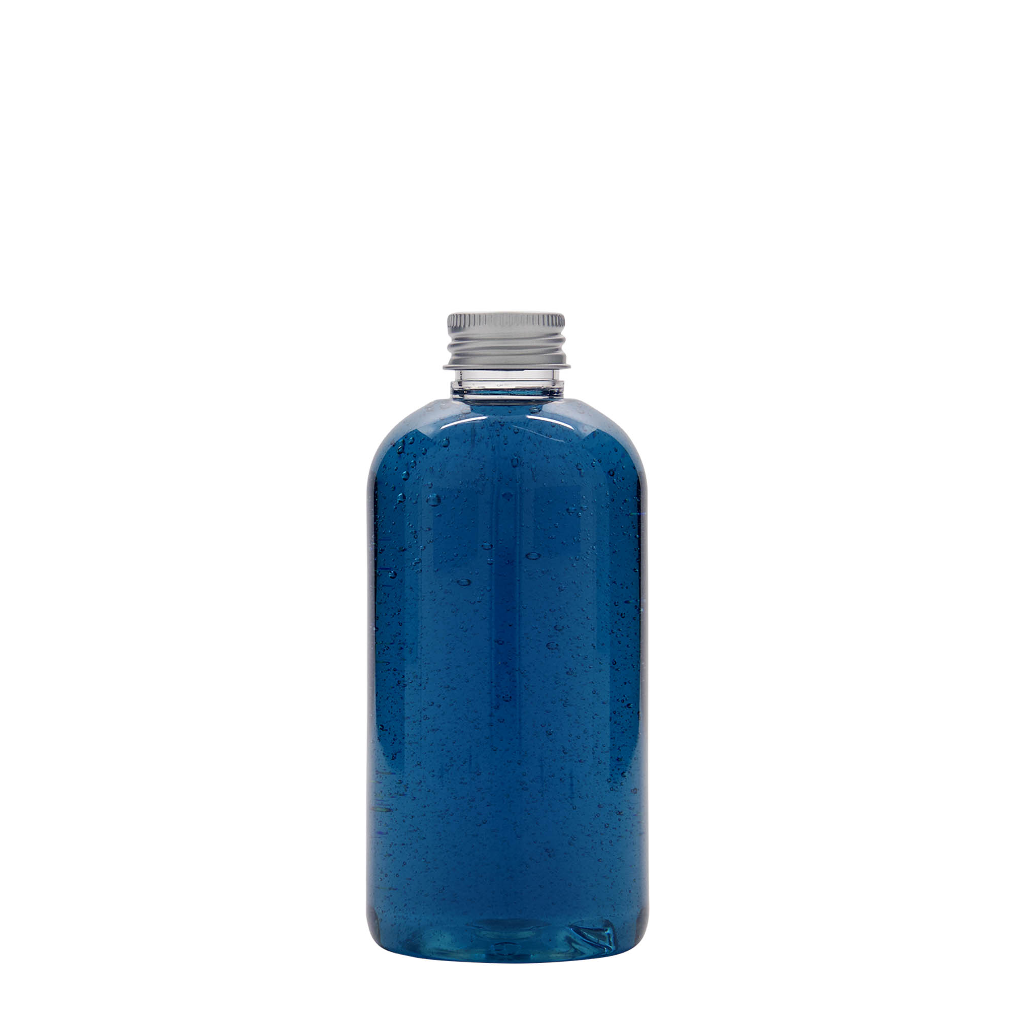 250 ml butelka PET „Boston”, tworzywo sztuczne, gwint: 24/410