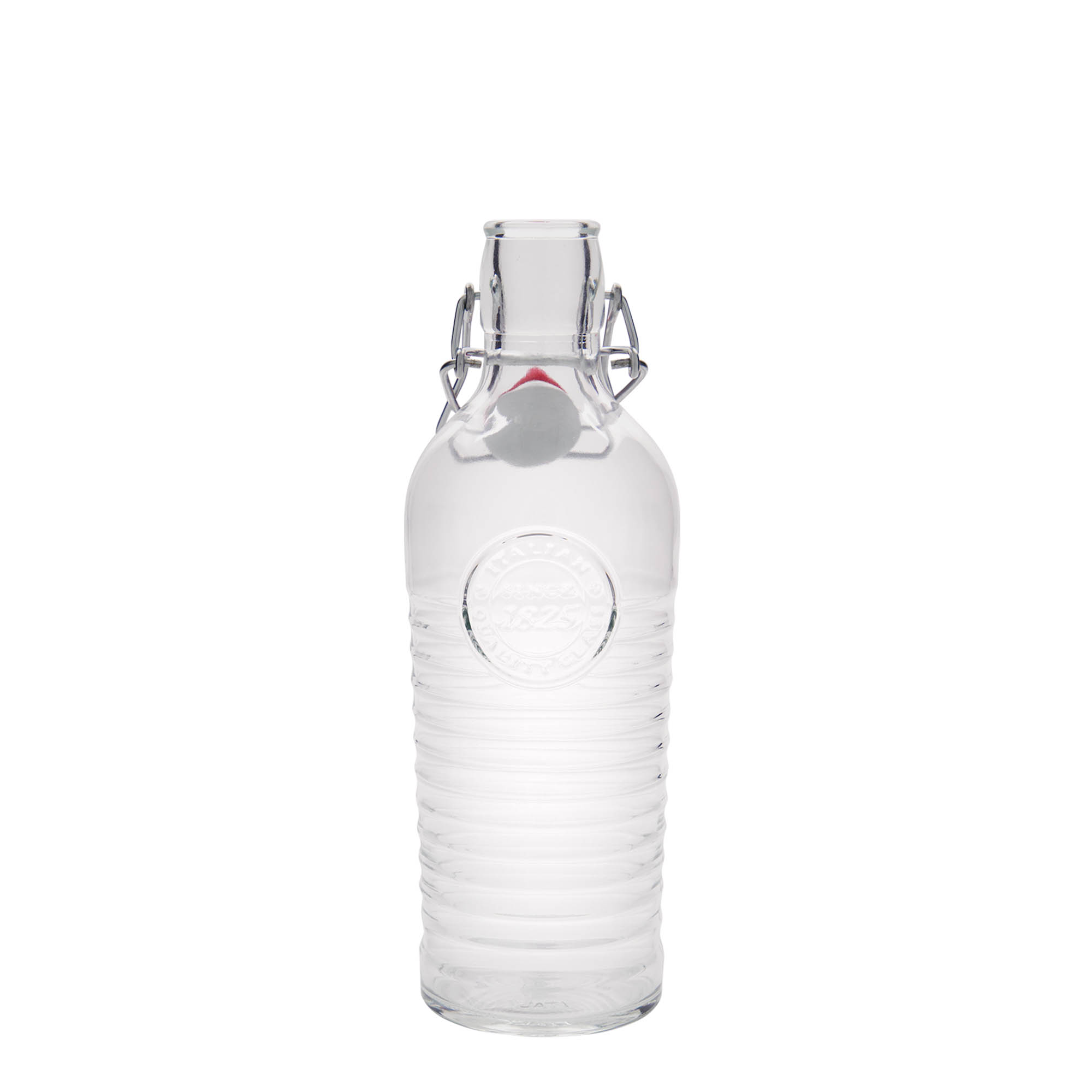 750 ml butelka szklana 'Officina 1825', szyjka: z zamknięciem na klamrę 750 ml butelka szklana 'Officina 1825', szyjka: z zamknięciem na klamrę