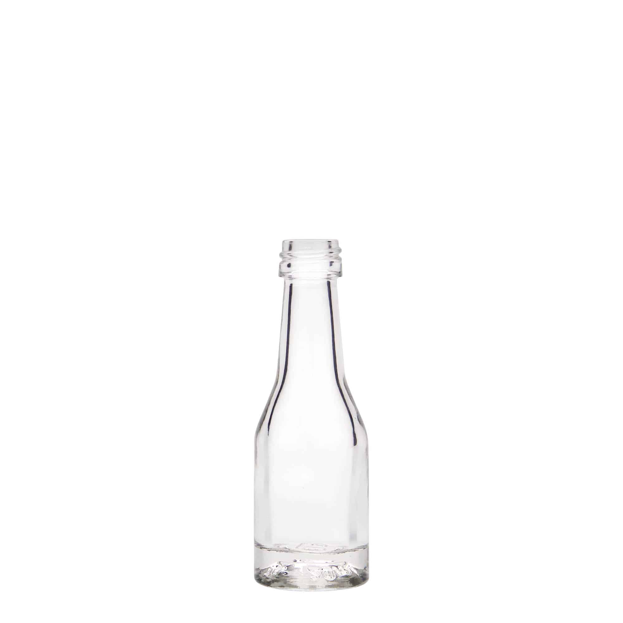 20 ml butelka szklana 'Weinschlegel', zamknięcie: PP 18