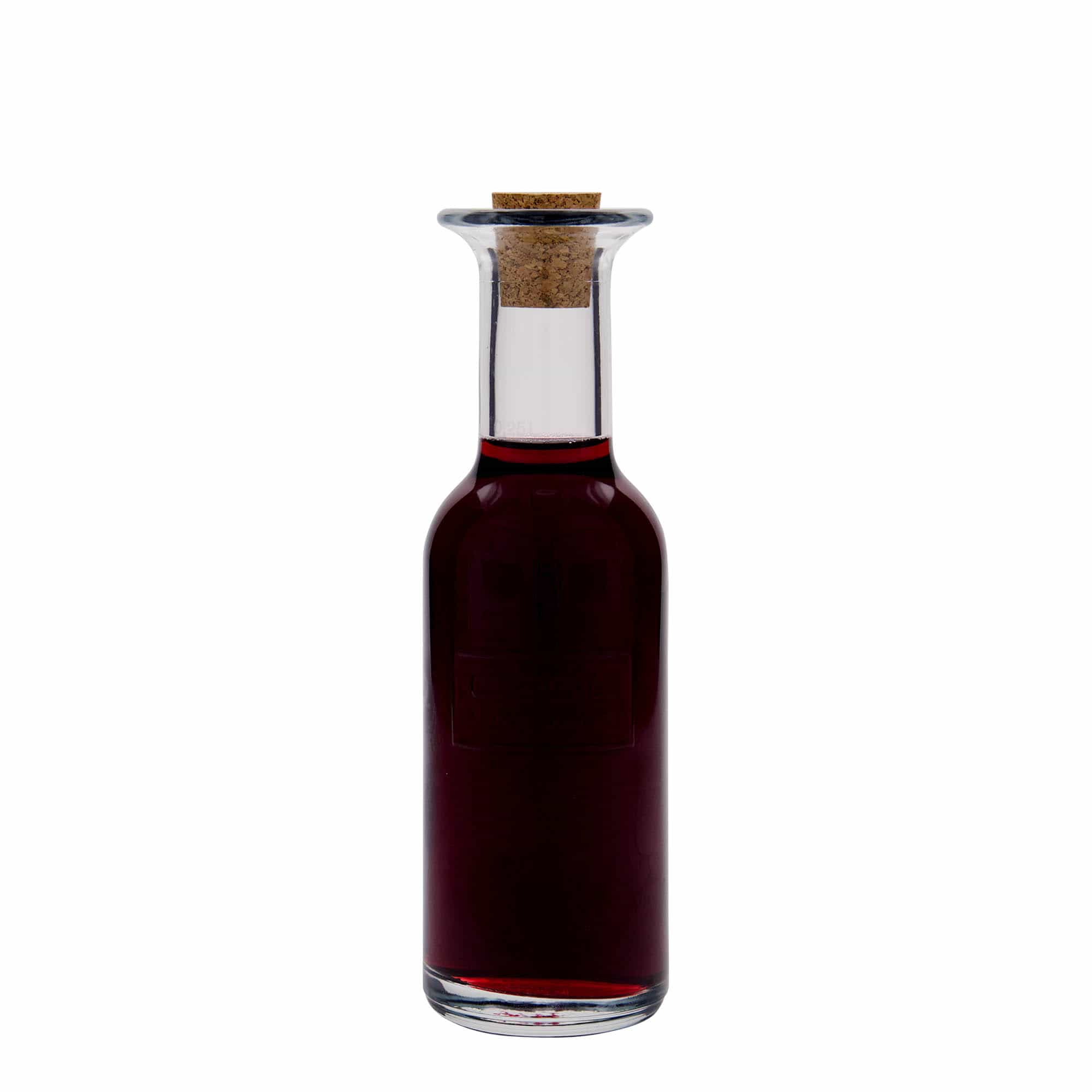 250 ml butelka szklana 'Optima Fine Wine', zamknięcie: korek
