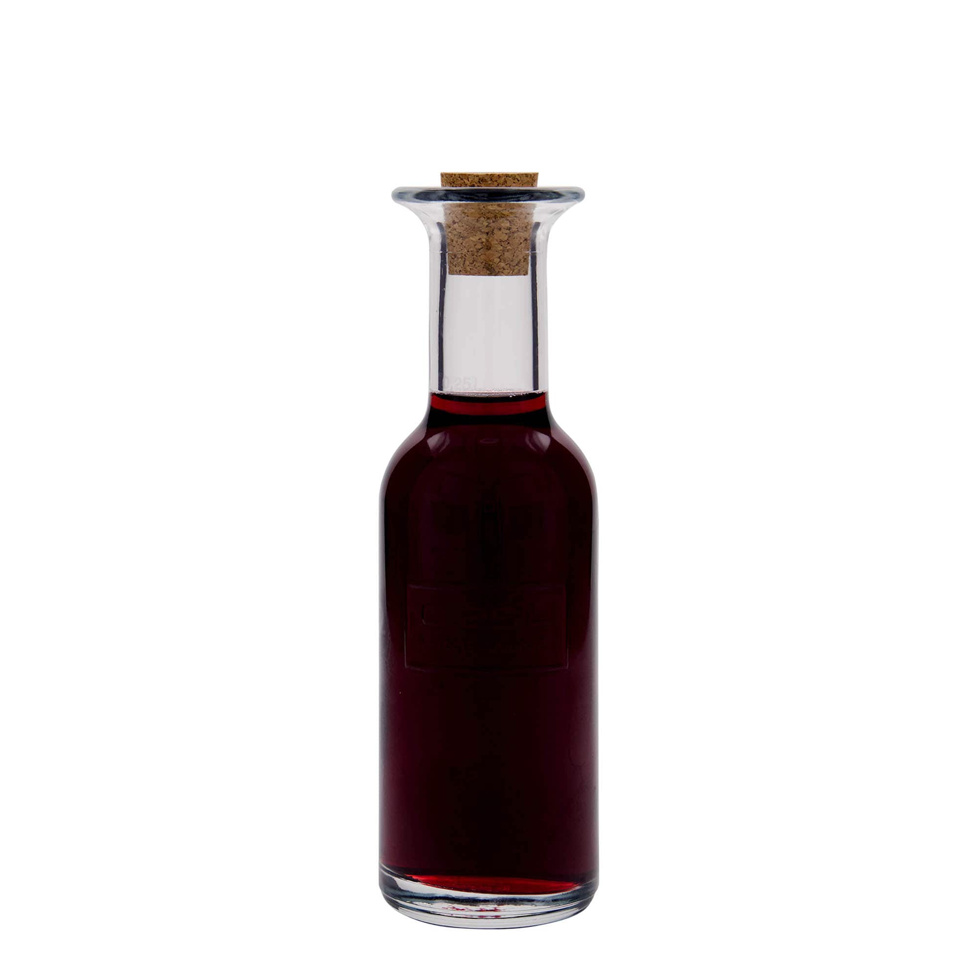 250 ml butelka szklana 'Optima Fine Wine', szyjka: korek