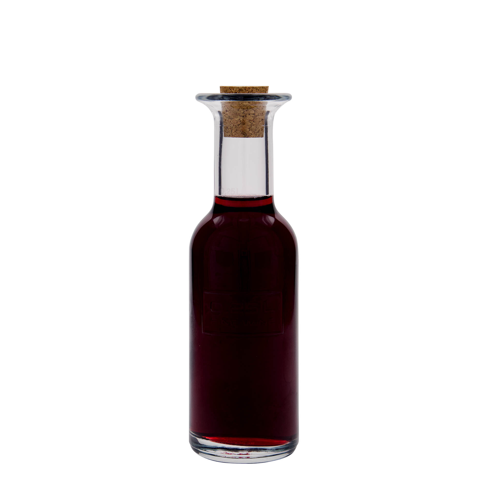 250 ml butelka szklana 'Optima Fine Wine', szyjka: korek 250 ml butelka szklana 'Optima Fine Wine', szyjka: korek