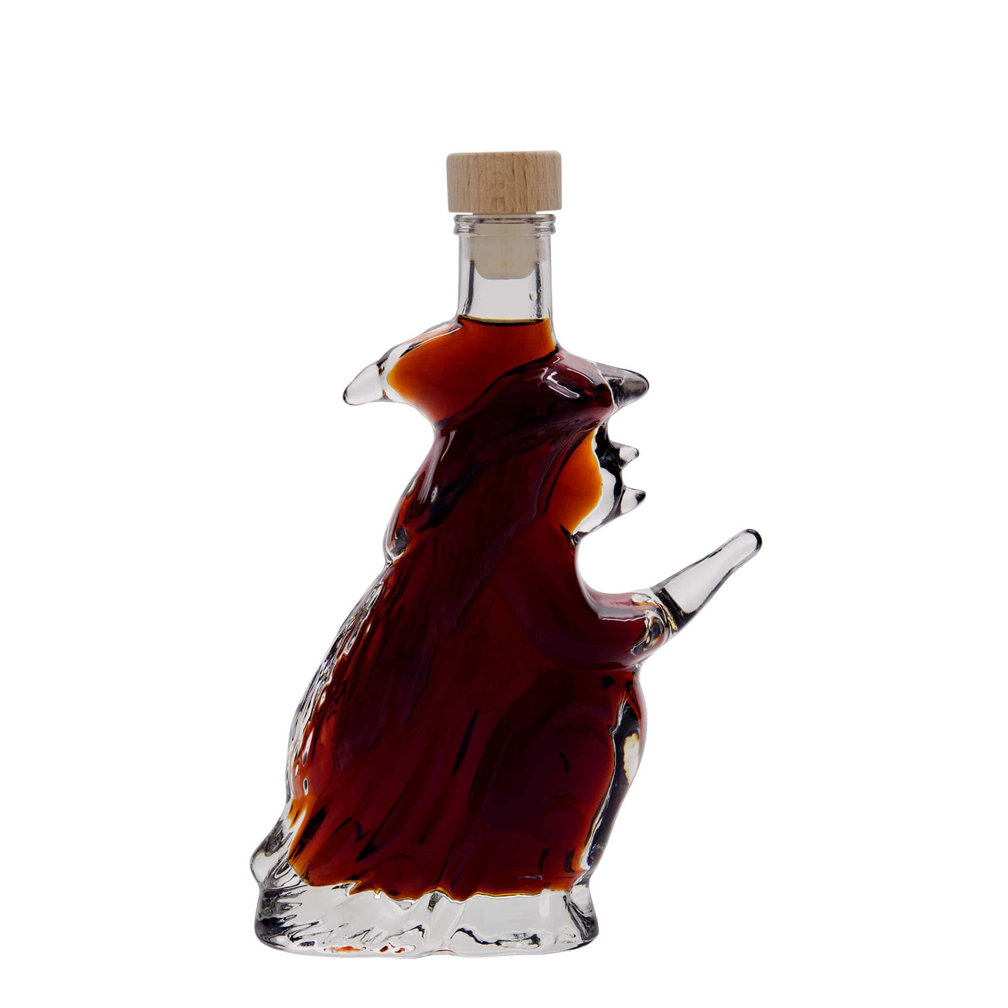 Butelka szklana 200 ml „Hexe”, szyjka: korek