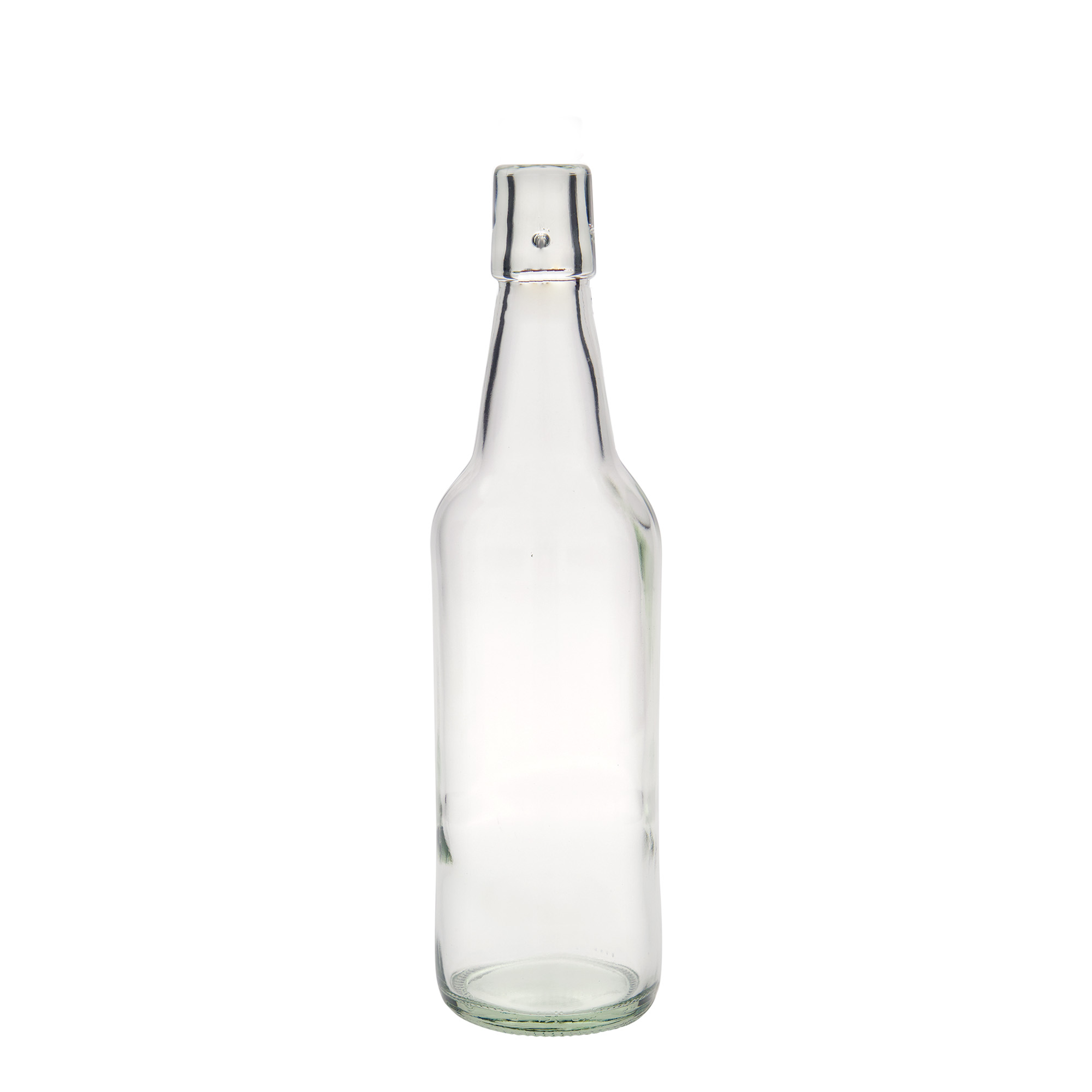 500 ml butelka piwa, szkło, szyjka: zamknięcie na klamrę