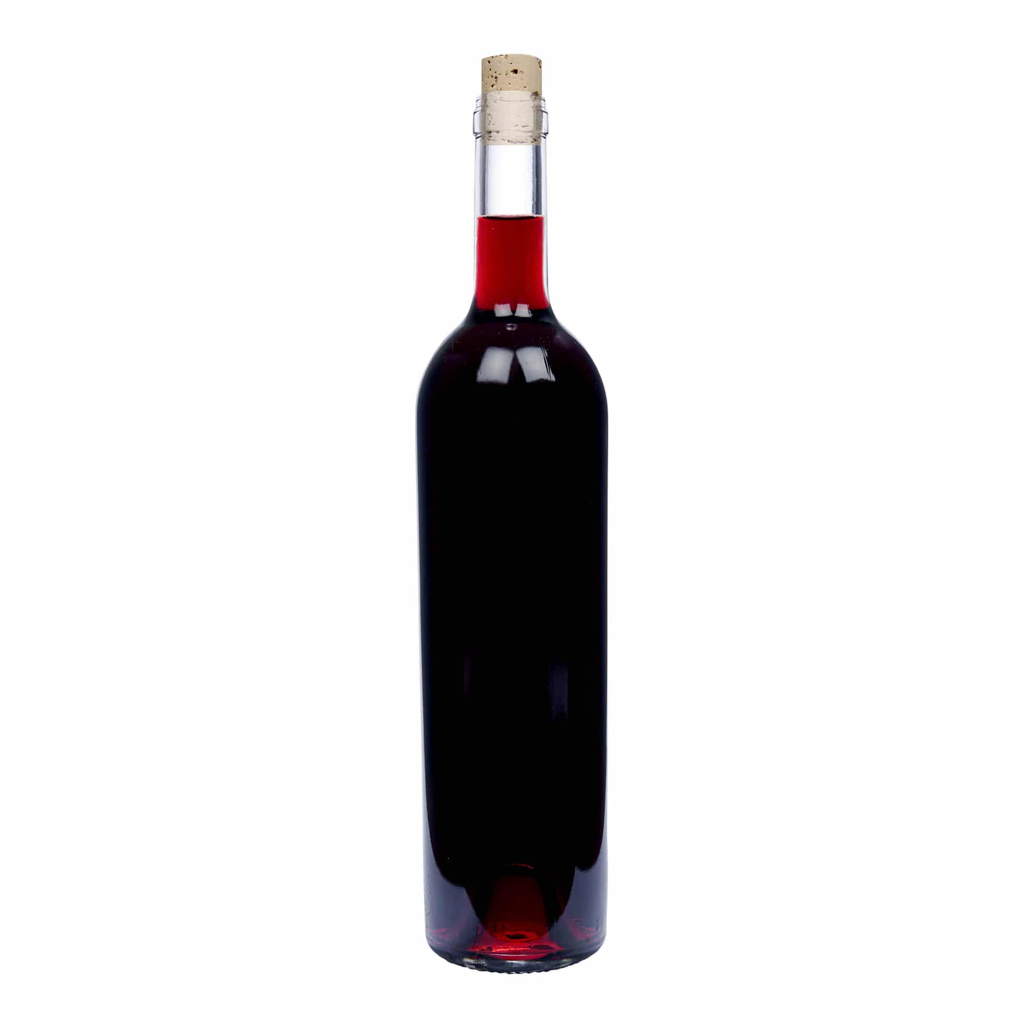 750 ml butelka wina 'Liberty', korek w szyjce