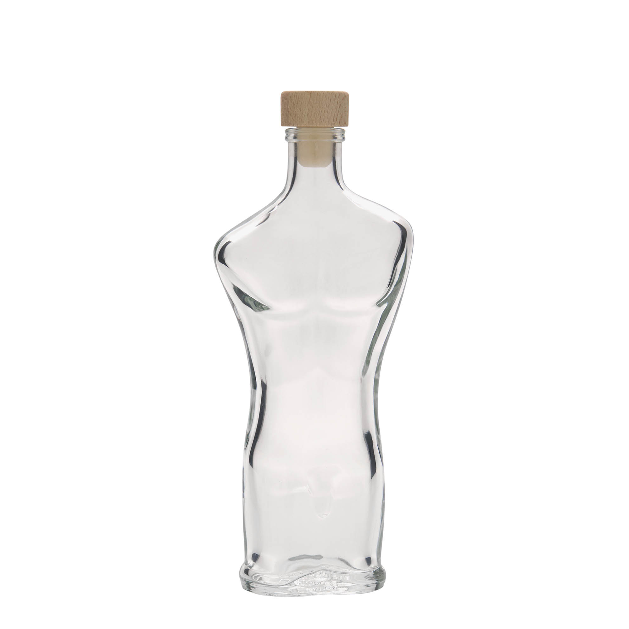 200 ml butelka szklana 'Adam', szyjka: korek 200 ml butelka szklana 'Adam', szyjka: korek