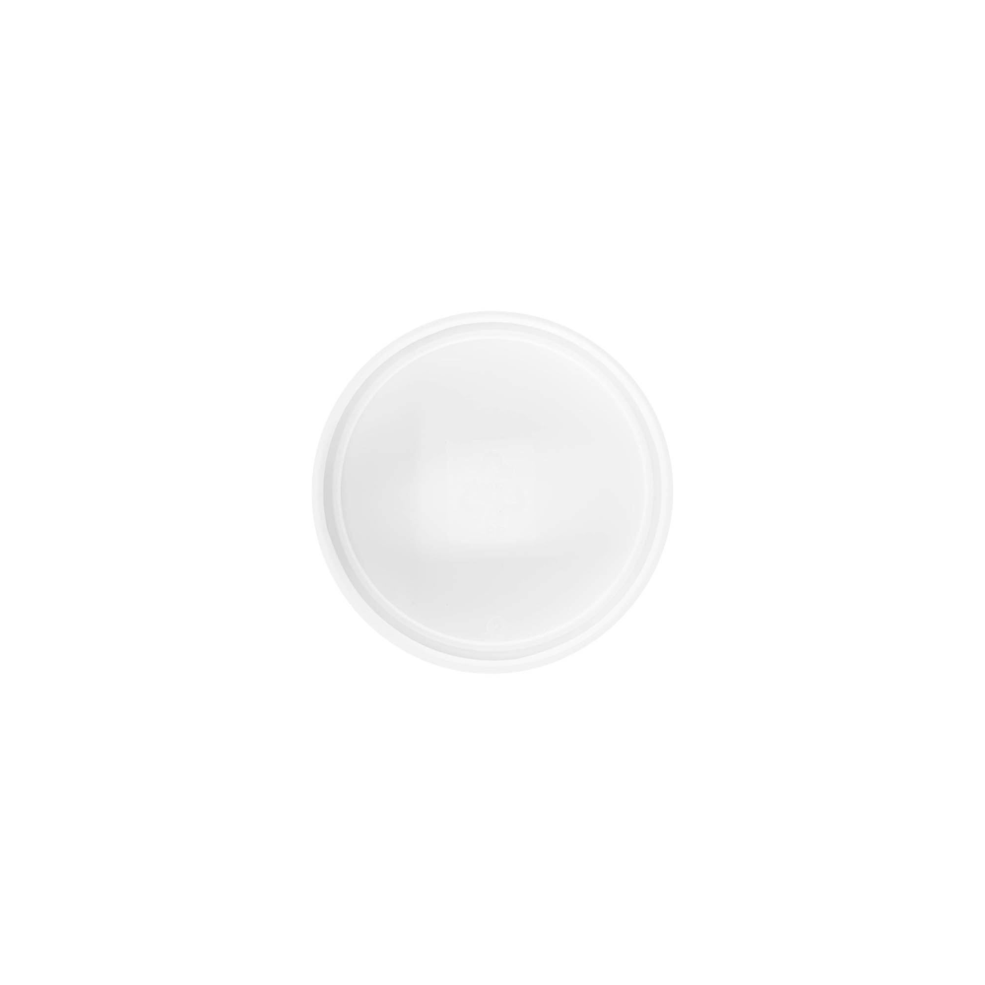 Zakrętka 'White Line' 60ml, tworzywo sztuczne PP, biały