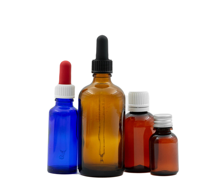 Obrazek z kafelek na butelki z lekarstwami Obraz kafelkowy dla kategorii Butelki na leki