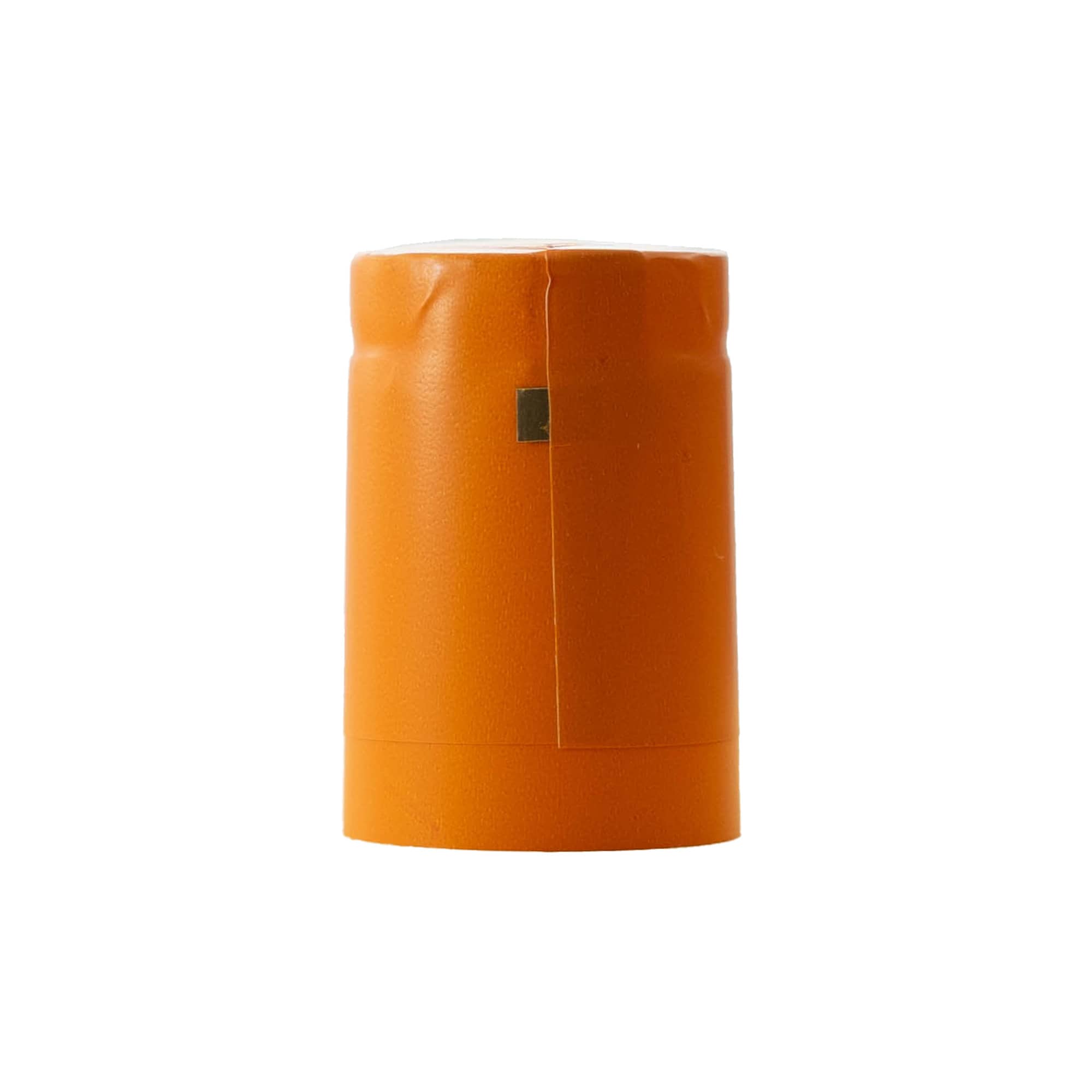 Kapsel termokurczliwa 32x41, tworzywo sztuczne PVC, pomarańczowa