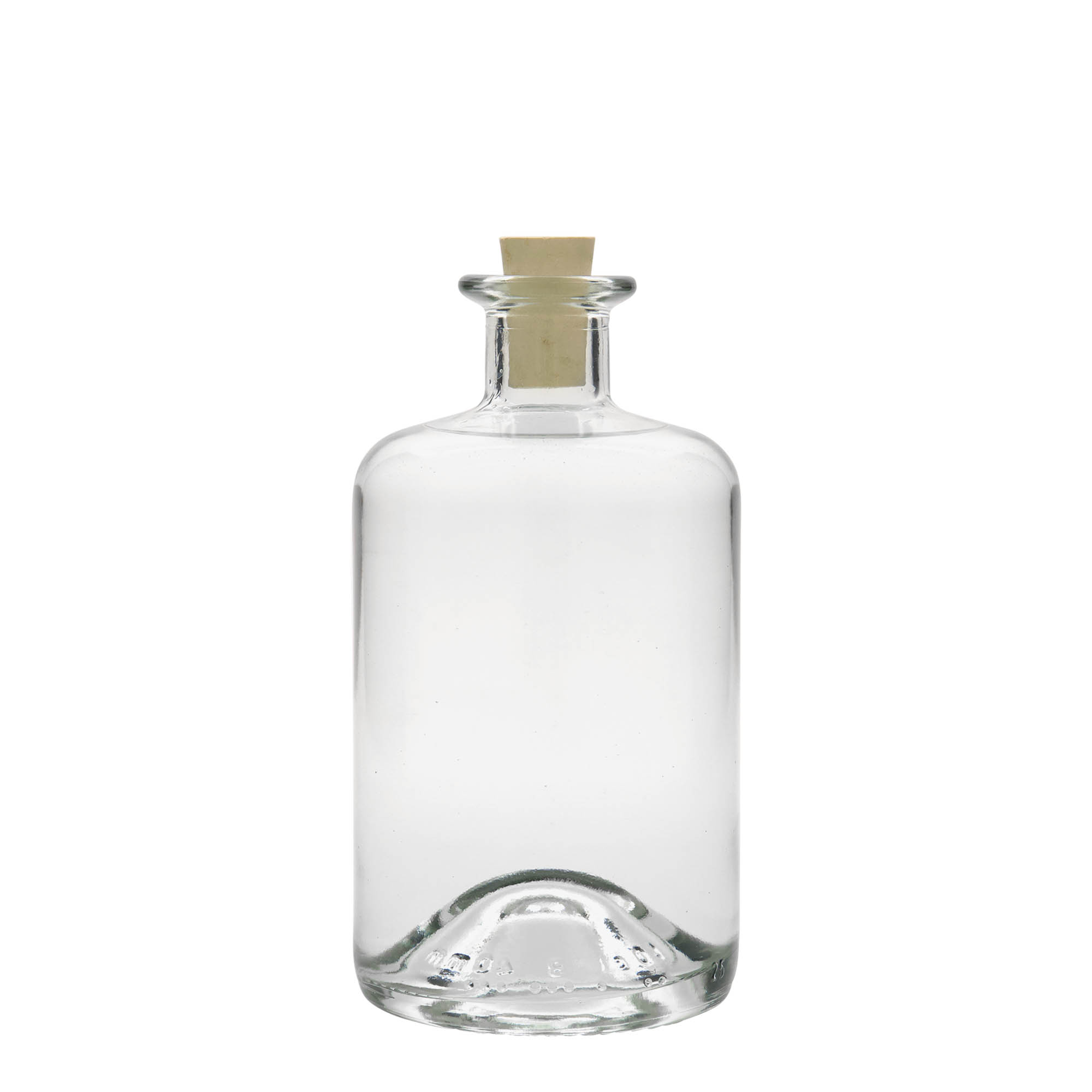 500 ml butelka szklana aptekarza, otwór: korek