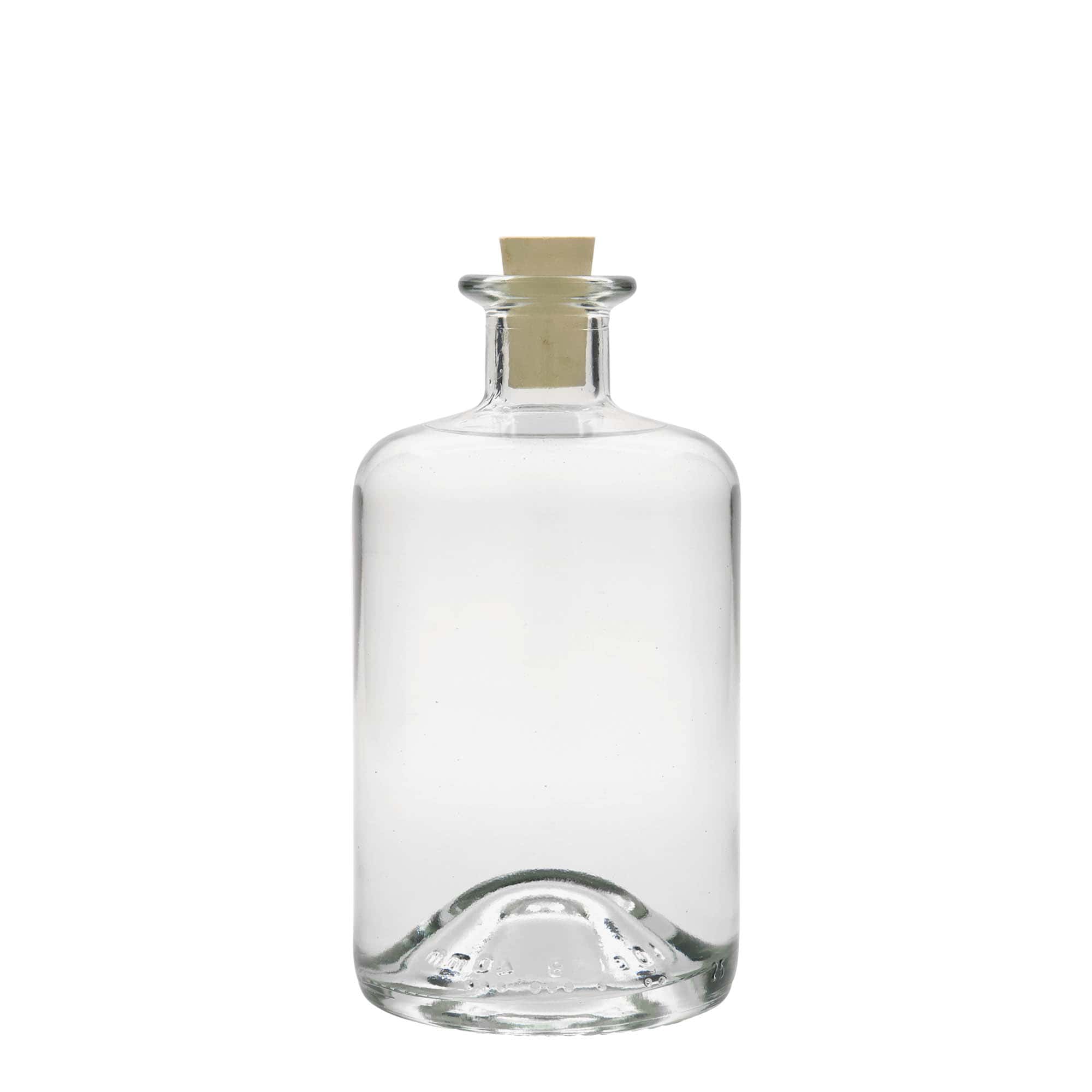 500 ml butelka szklana aptekarza, otwór: korek