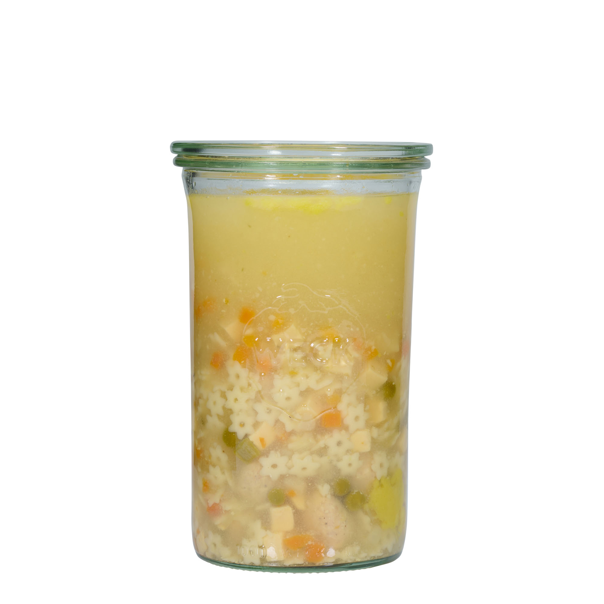 1.000 ml słoik WECK ze ściętym brzegiem, otwór: zaokrąglony brzeg 1.000 ml słoik WECK ze ściętym brzegiem, otwór: zaokrąglony brzeg