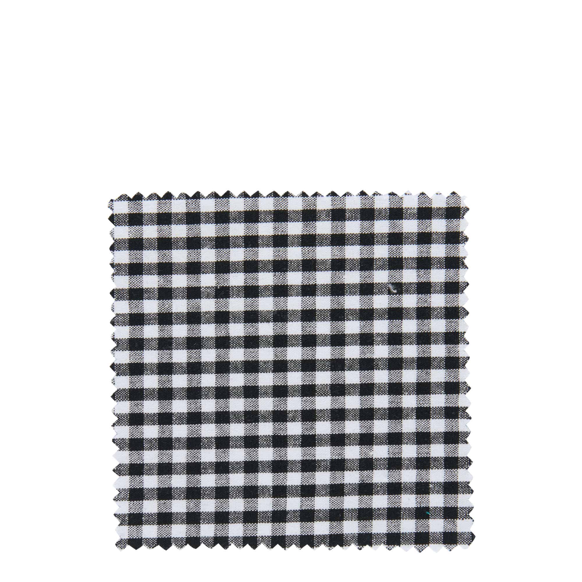 Kwadratowa serwetka materiałowa w kratkę 12x12, tekstylna, czarna, gwint: TO38-TO53 Kwadratowa serwetka materiałowa w kratkę 12x12, tekstylna, czarna, gwint: TO38-TO53