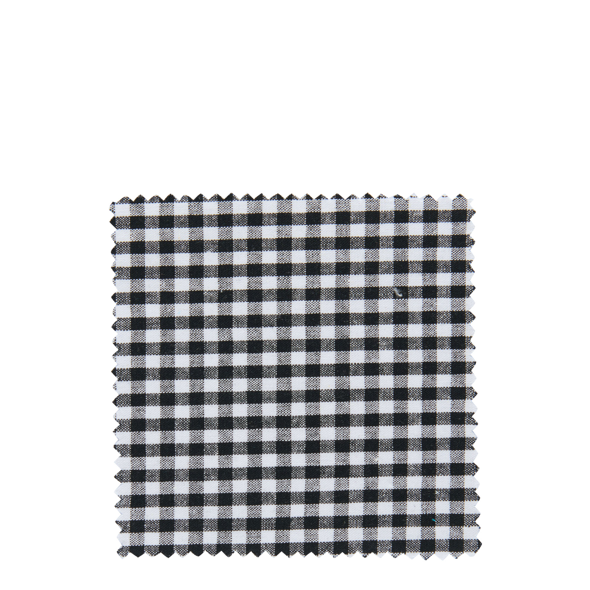 Kwadratowa serwetka materiałowa w kratkę 12x12, tekstylna, czarna, gwint: TO38-TO53