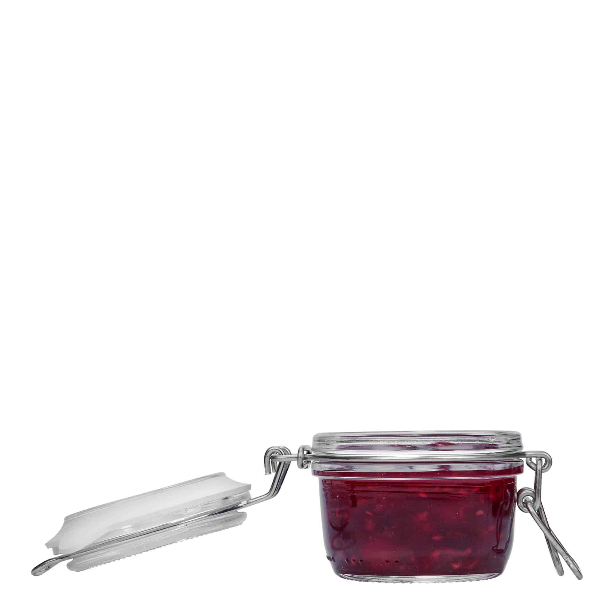 125 ml słoik z drucianym zamknięciem 'Fido', otwór: zamknięcie druciane