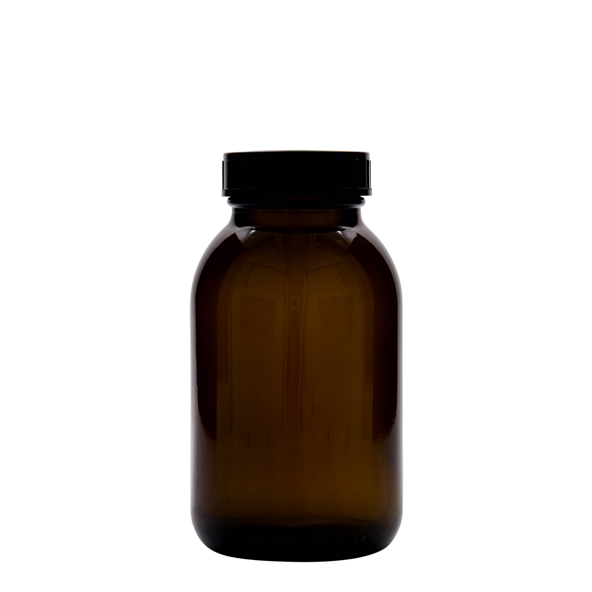 500 ml słoik o szerokiej szyjce, brązowy, gwint: DIN 55 500 ml słoik o szerokiej szyjce, brązowy, gwint: DIN 55