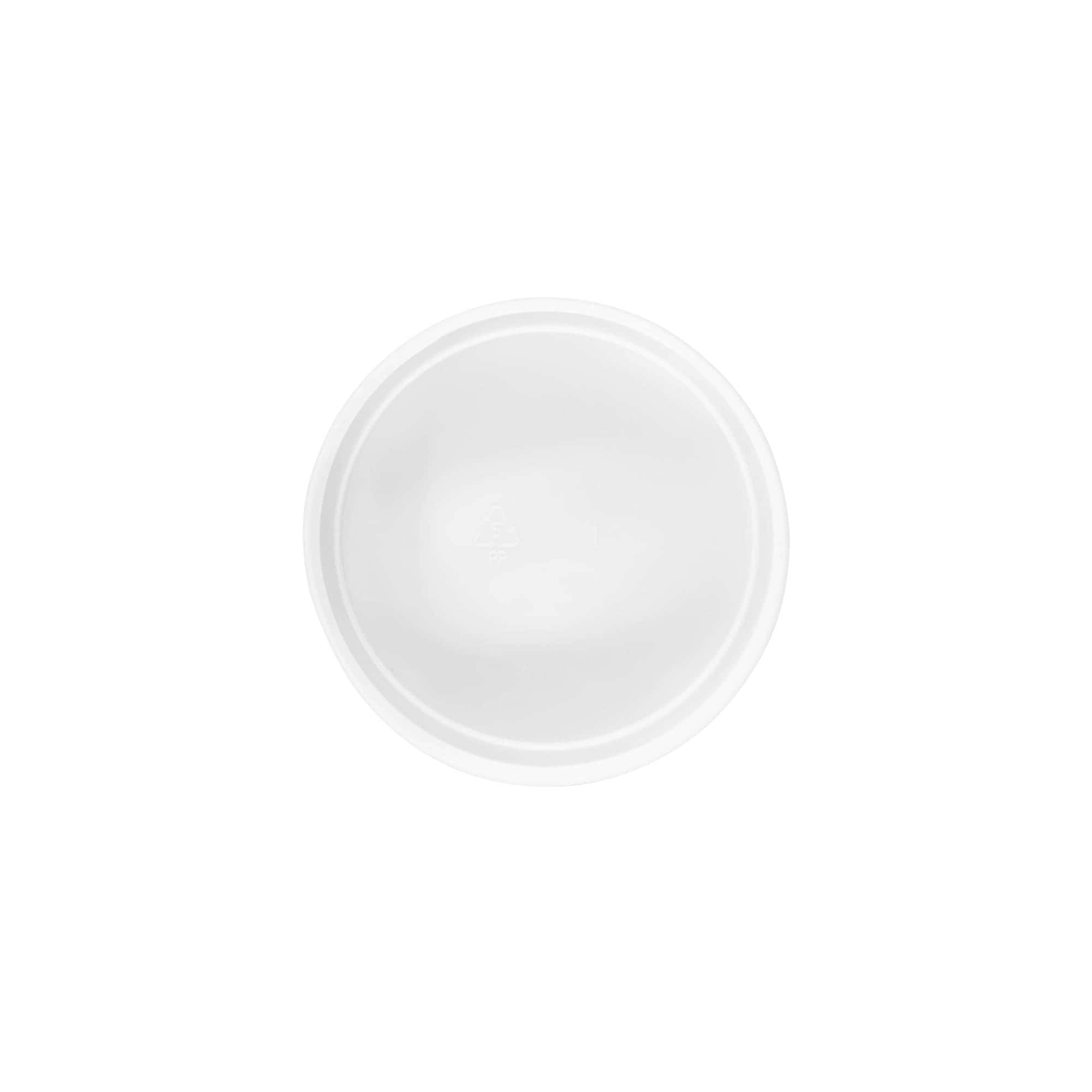 Zakrętka z gwintem, tworzywo sztuczne PP, biała, do szyjki: 70/400 Zakrętka z gwintem, tworzywo sztuczne PP, biała, do szyjki: 70/400