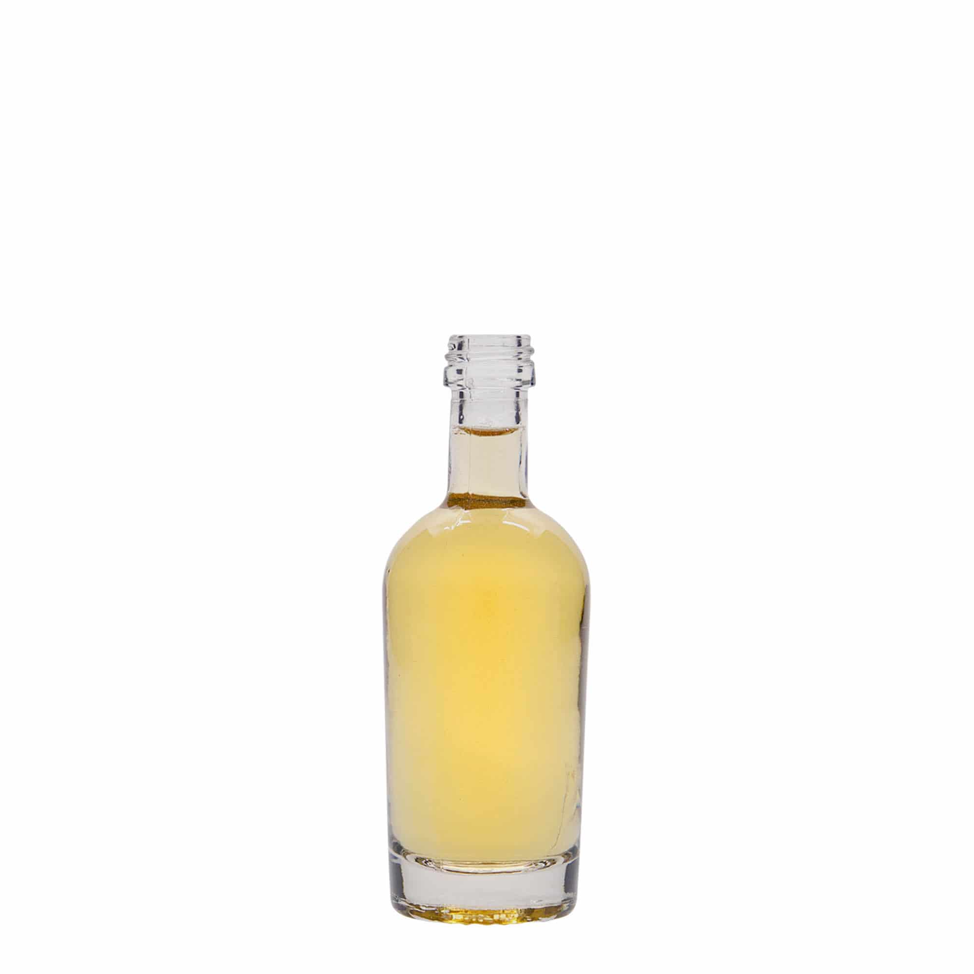 50 ml butelka szklana 'Pepe', gwint: PP 18 50 ml butelka szklana 'Pepe', gwint: PP 18