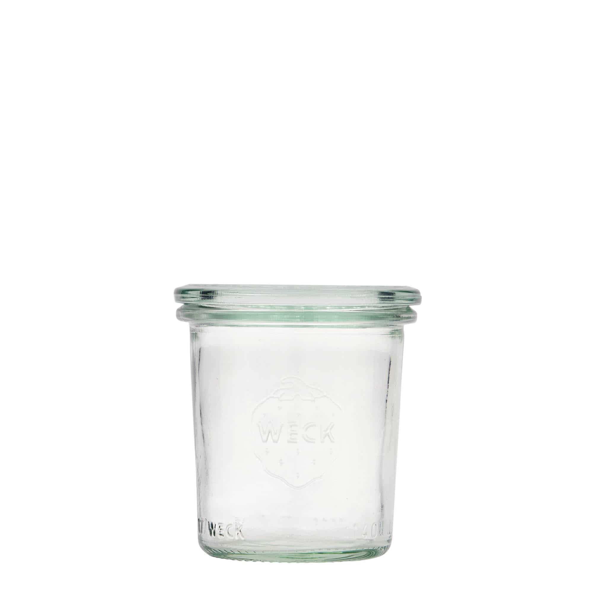 140 ml słoik prosty WECK, zamknięcie: krawędź okrągła 140 ml słoik prosty WECK, zamknięcie: krawędź okrągła