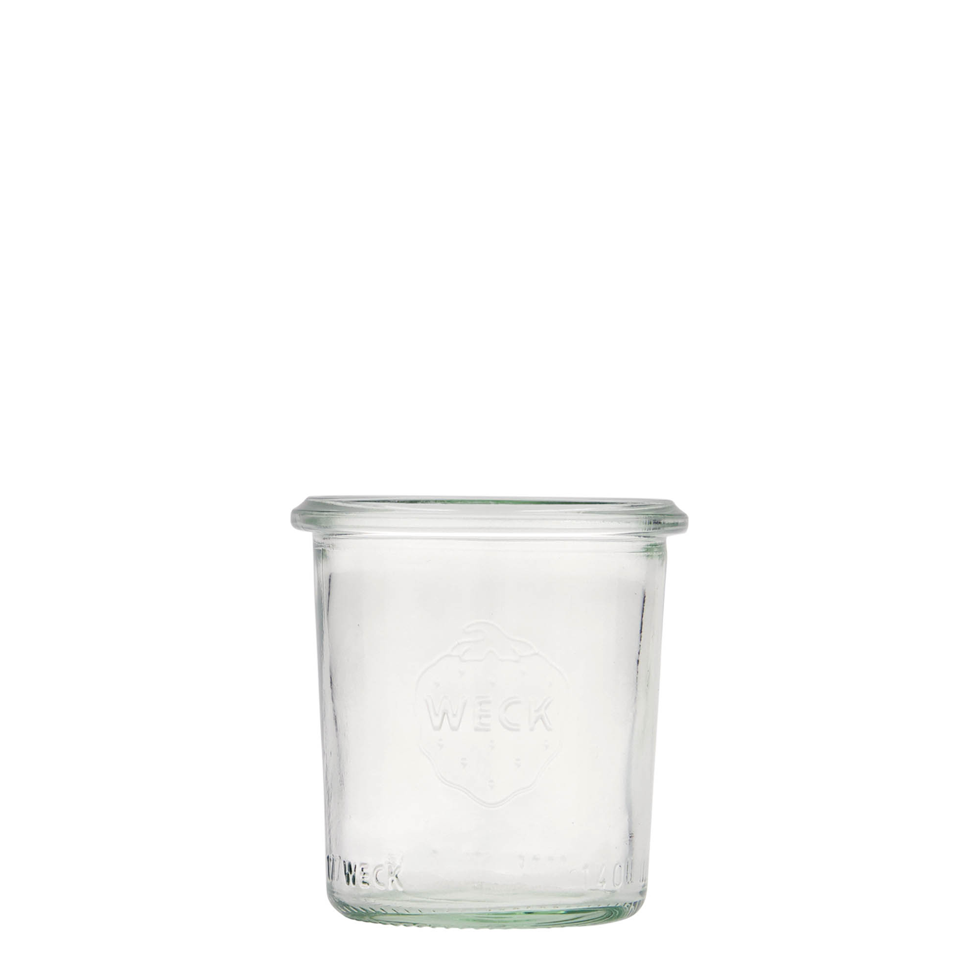 140 ml słoik WECK typu Sturz, otwór: okrągły rant 140 ml słoik WECK typu Sturz, otwór: okrągły rant