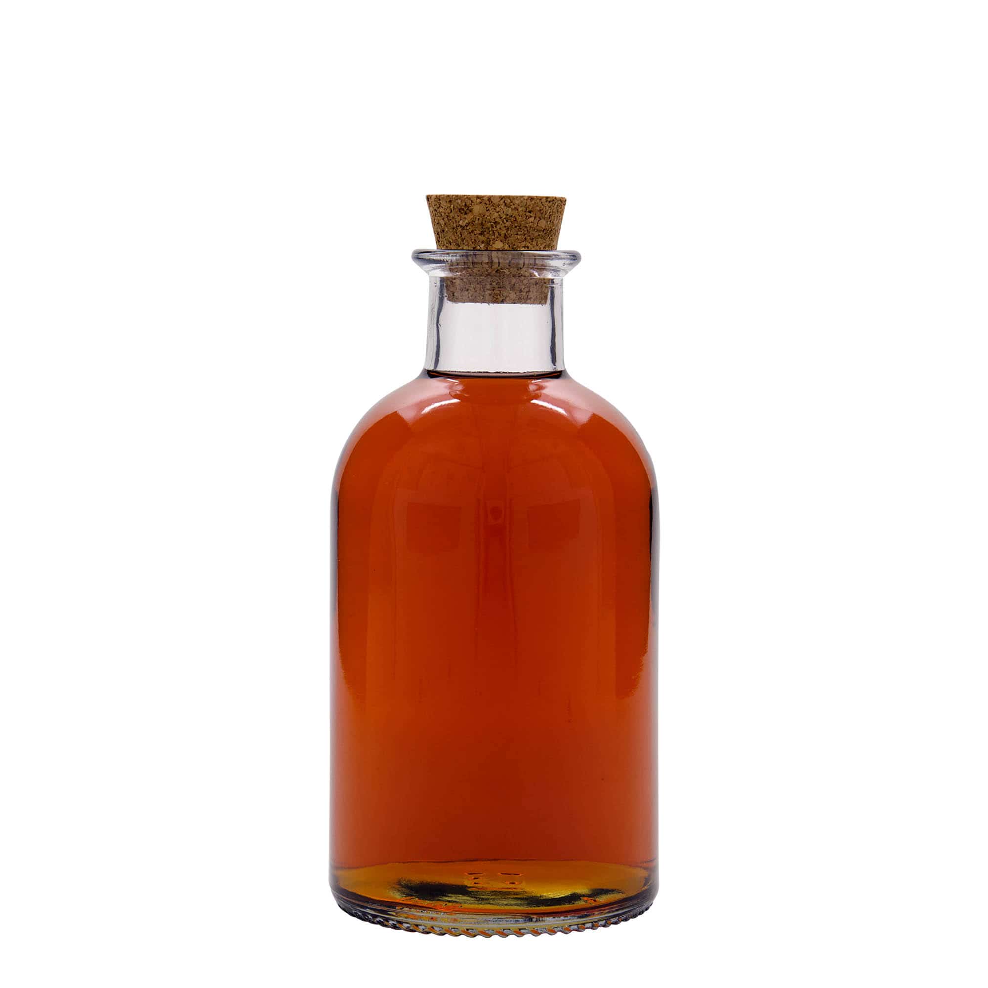 500 ml butelka szklana apteczna 'Italia', zamknięcie: korek