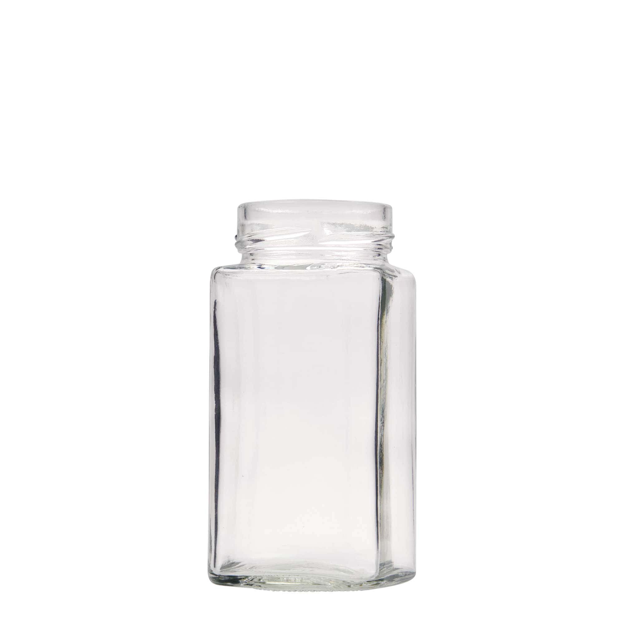 314 ml sześcienne szkło 'Funny', otwór: Deep-Twist-Off (DTO 58)