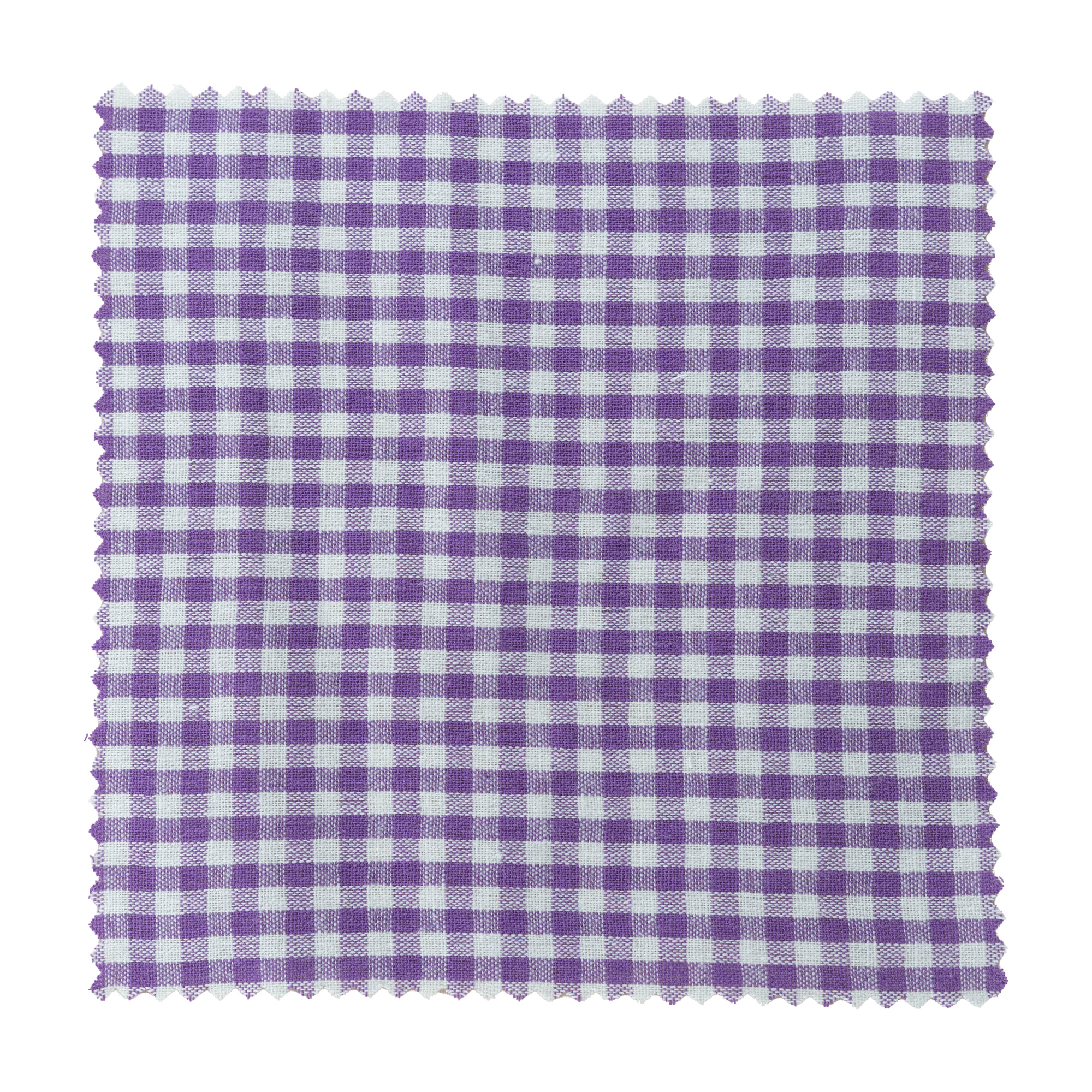 Tkanina serwetka w kratę 15x15, kwadratowa, tekstylna, liliowa, gwint: TO58-TO82