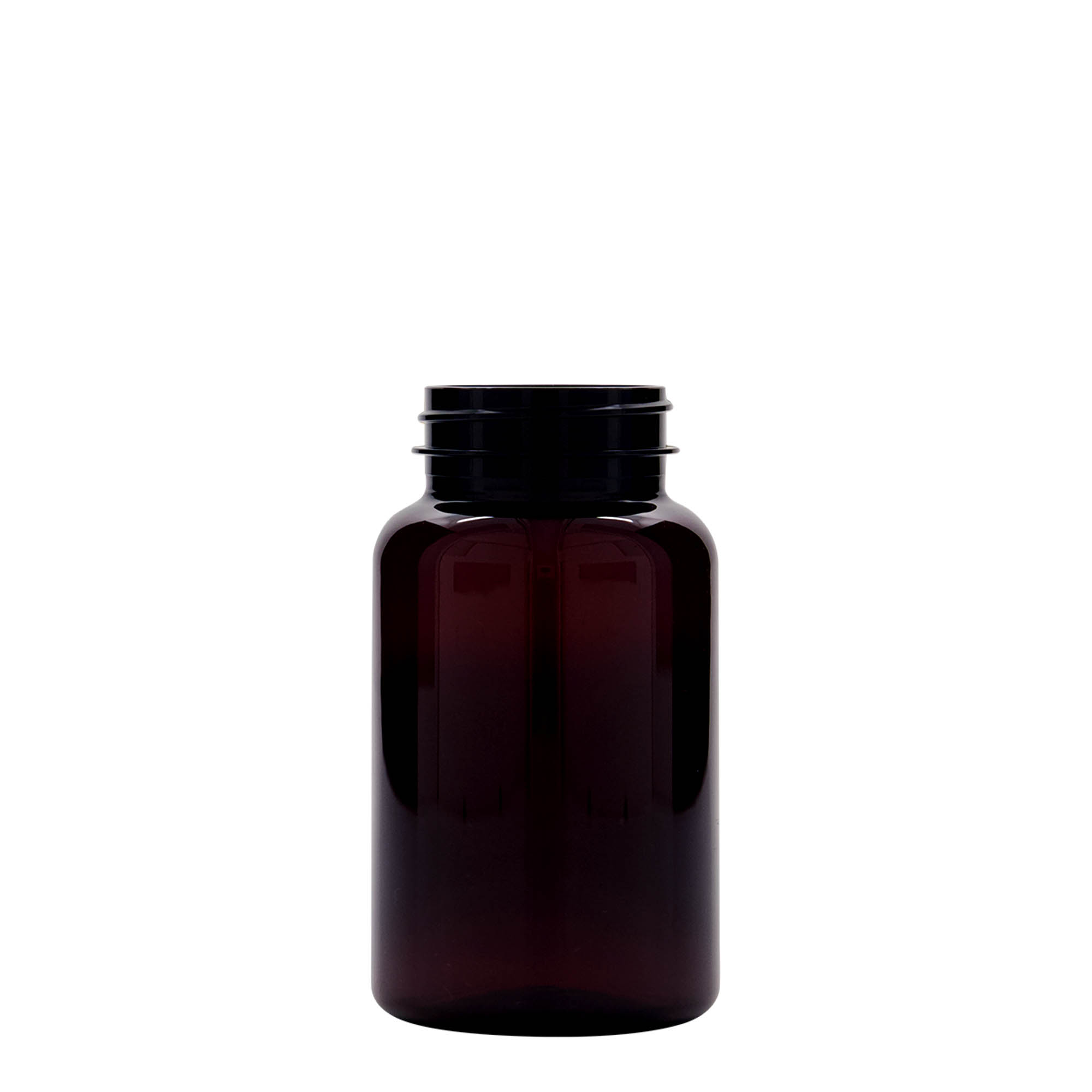 200 ml butelka PET, tworzywo sztuczne, brązowa, gwint: 45/400 200 ml butelka PET, tworzywo sztuczne, brązowa, gwint: 45/400