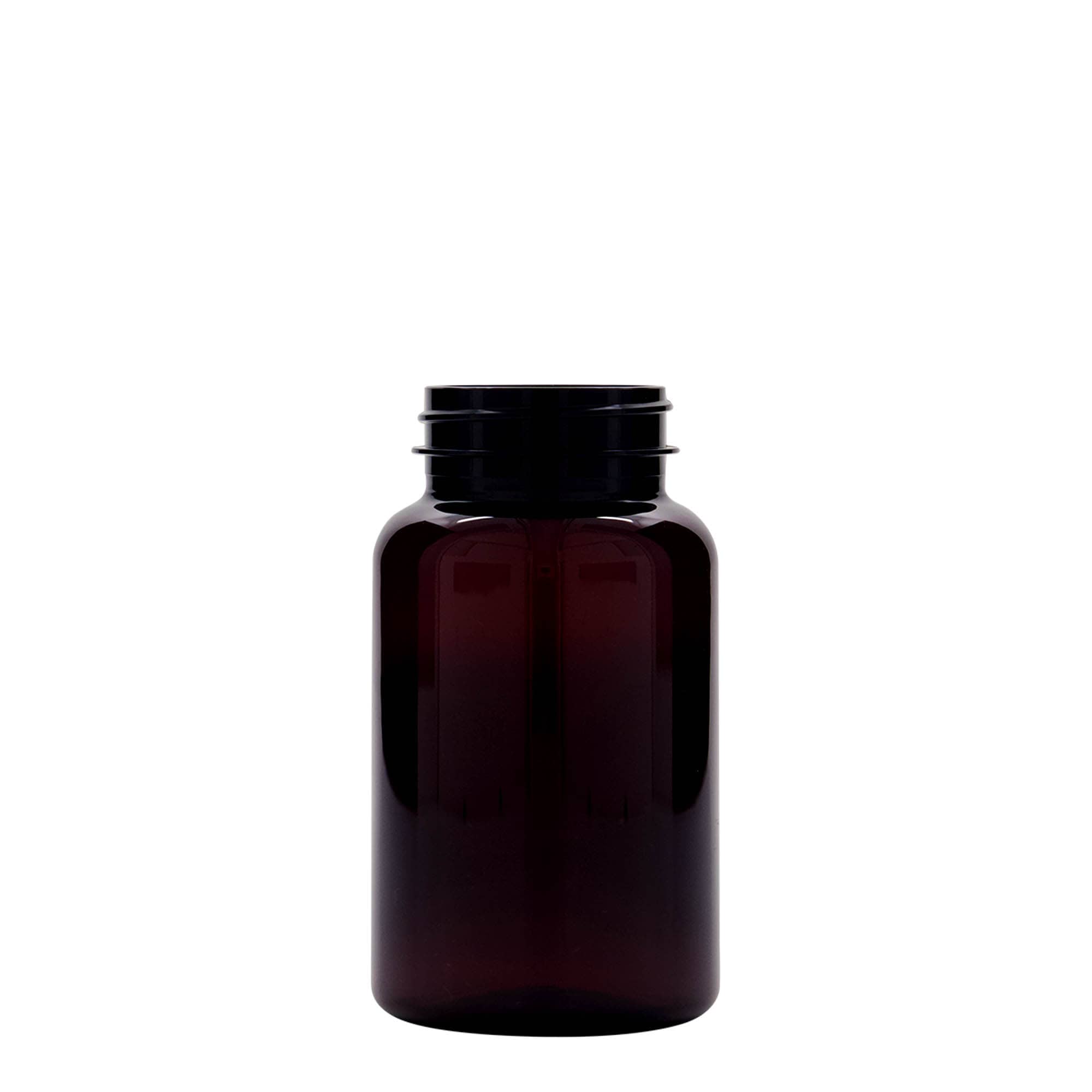 200 ml butelka PET, tworzywo sztuczne, brązowa, gwint: 45/400 200 ml butelka PET, tworzywo sztuczne, brązowa, gwint: 45/400