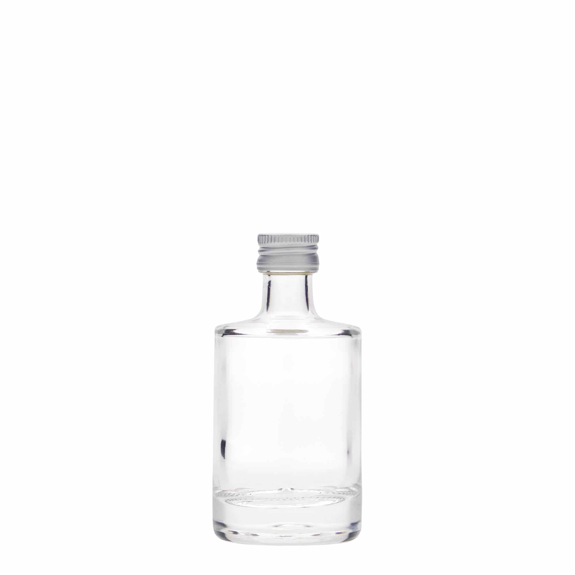 50 ml butelka szklana 'Aventura', gwint: PP 18