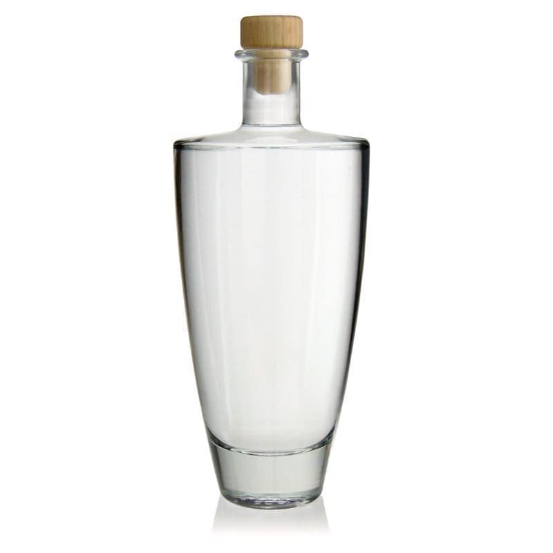 500 ml butelka szklana 'Vanessa', owalna, zamknięcie: korek