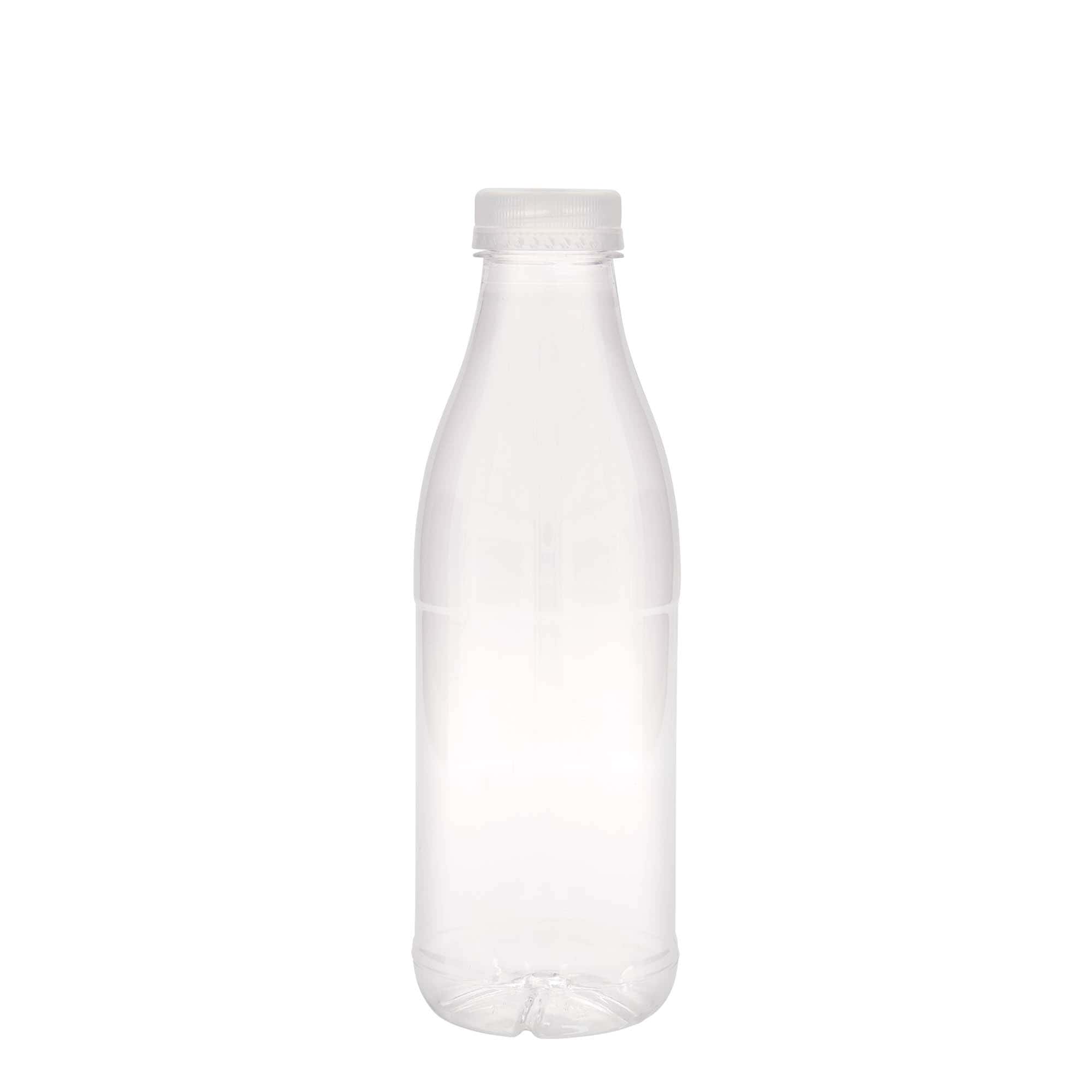 750 ml butelka PET „Milk and Juice”, tworzywo sztuczne, szyjka: 38 mm
