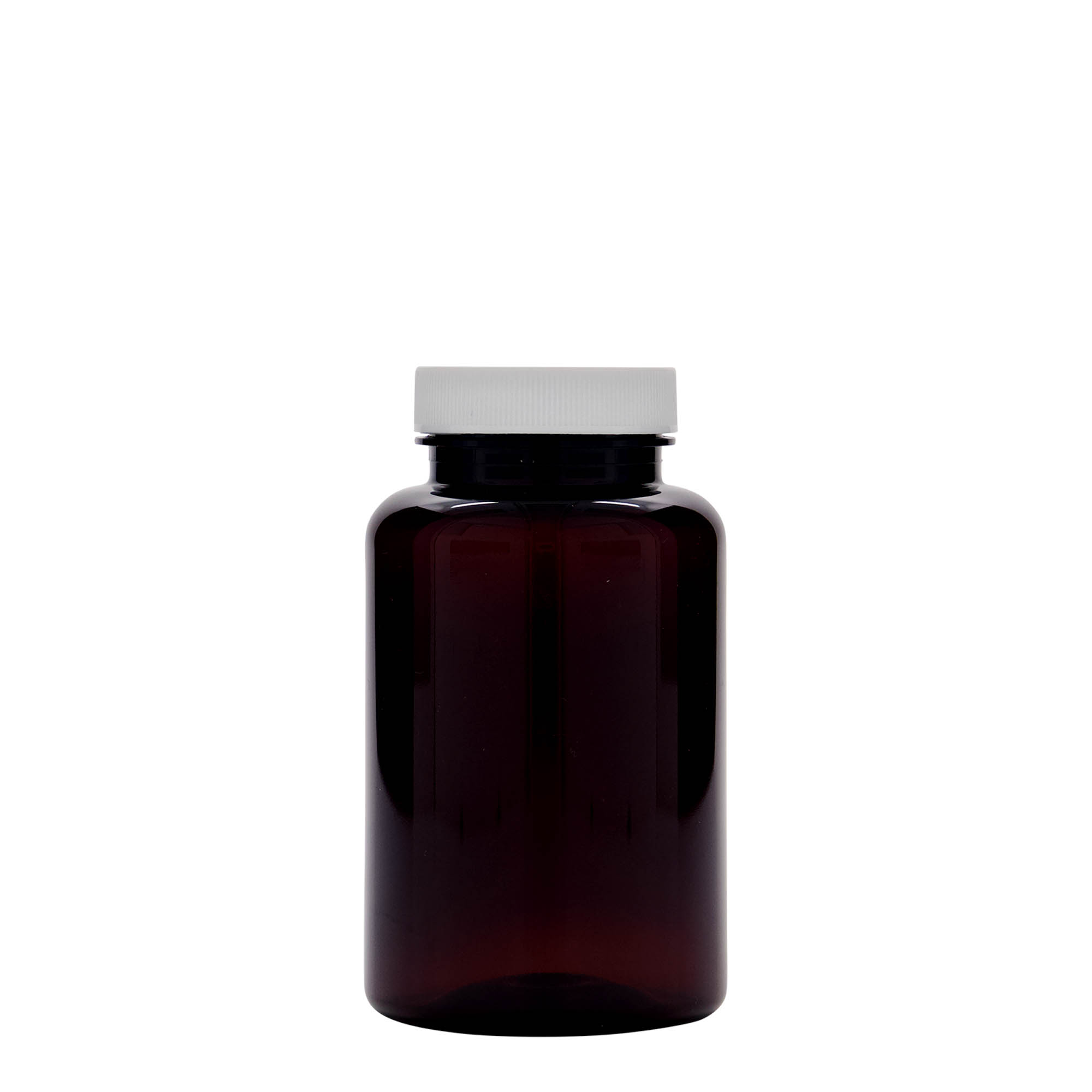 250 ml butelka PET, tworzywo sztuczne, brązowa, gwint: 45/400