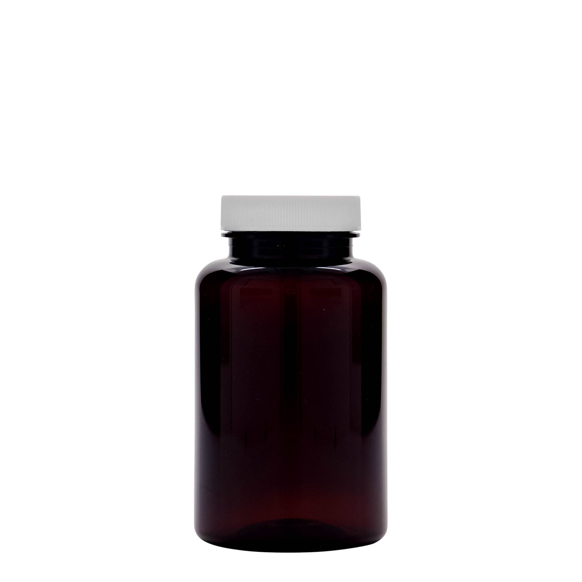 250 ml butelka PET, tworzywo sztuczne, brązowa, gwint: 45/400