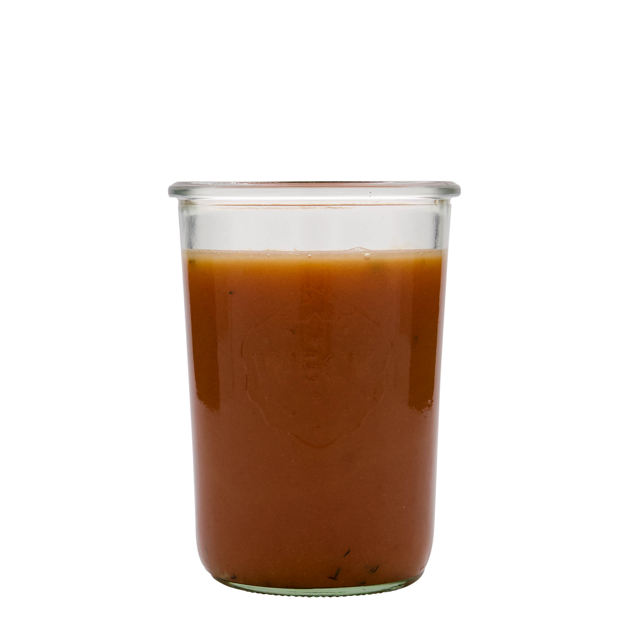 850 ml słoik WECK ze ściętym rantem, otwór: okrągły rant