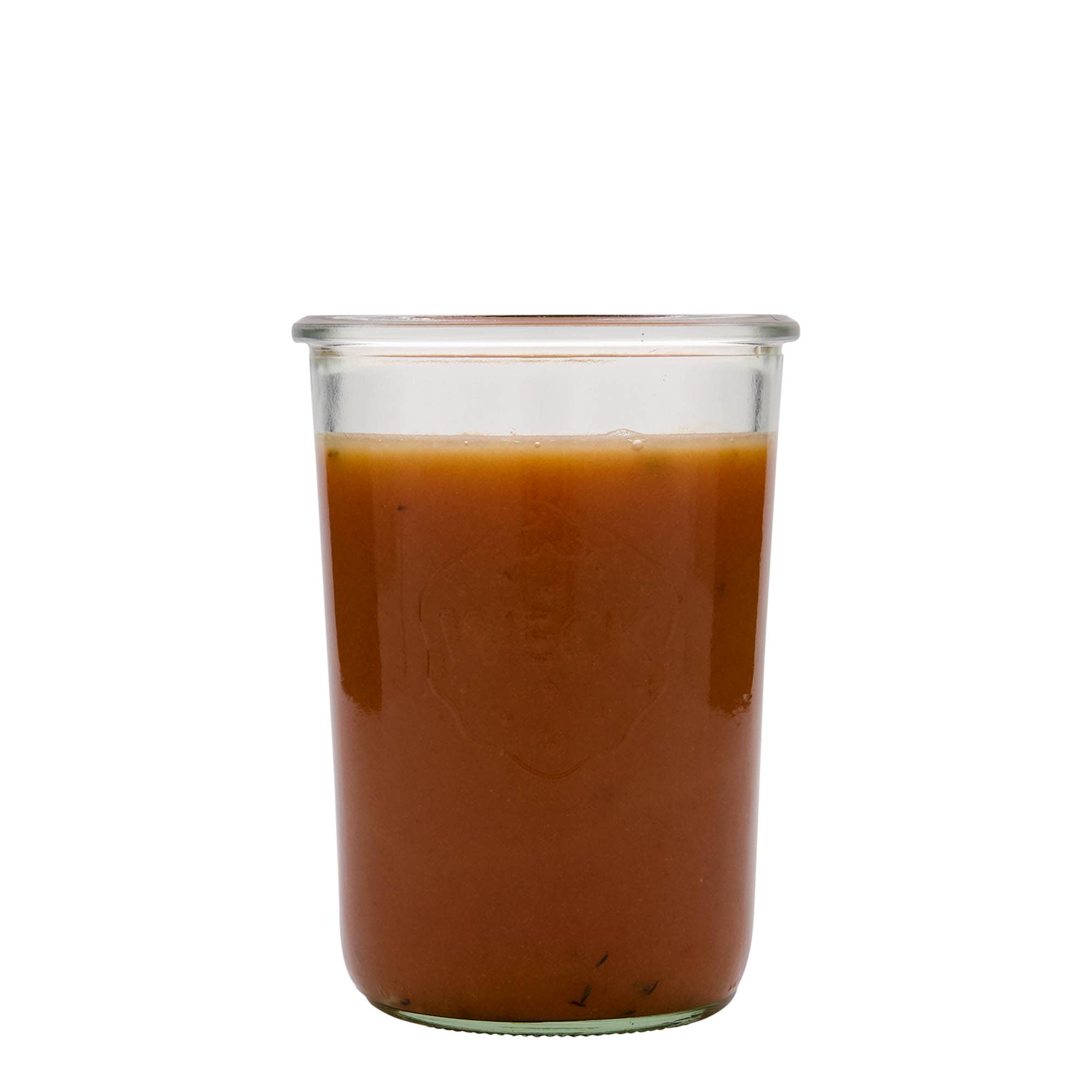 850 ml słoik WECK ze ściętym rantem, otwór: okrągły rant