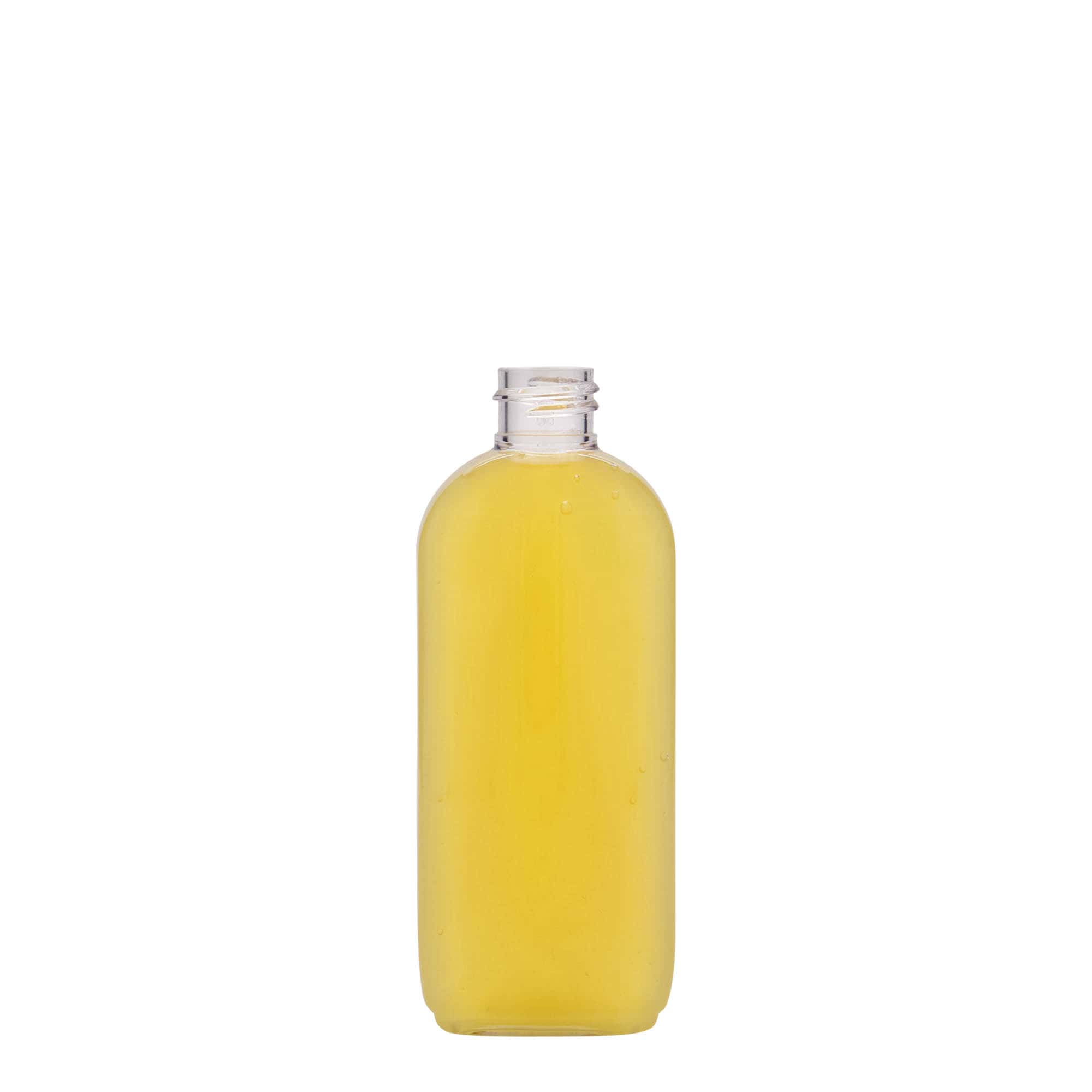 100 ml butelka PET „Iris”, owalna, plastik, gwint: 20/410