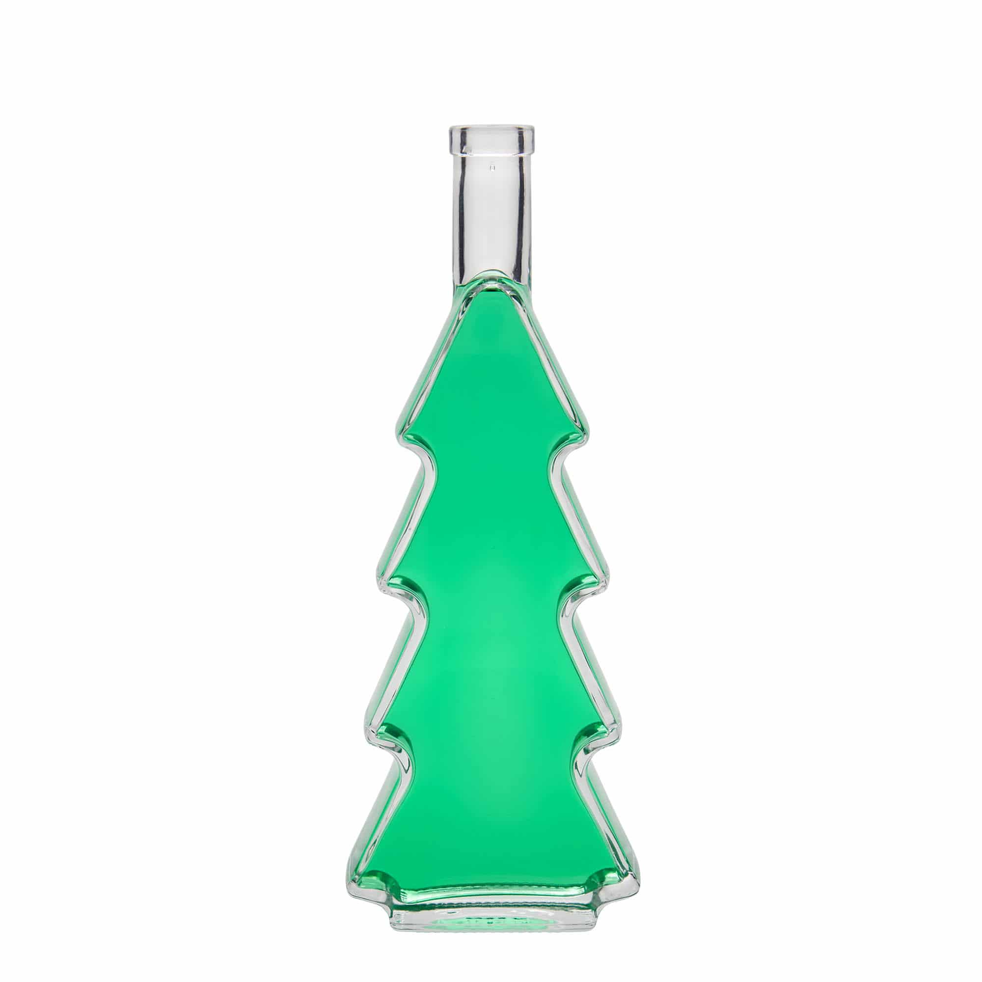 500 ml butelka szklana „Choinka”, otwór: korek