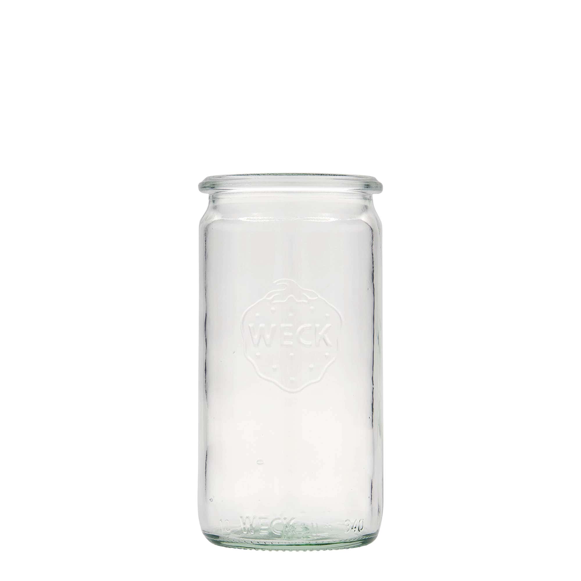340 ml słoik cylinder WECK, zamknięcie: krawędź okrągła