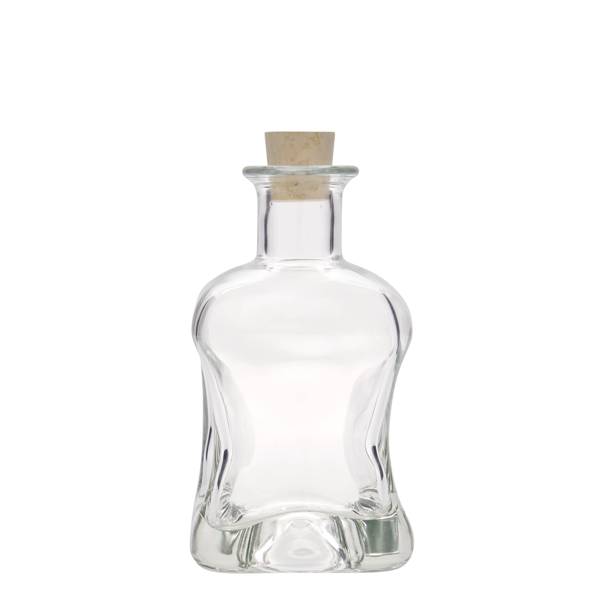 Butelka szklana 350 ml „Dublin”, kwadratowa, szyjka: korek