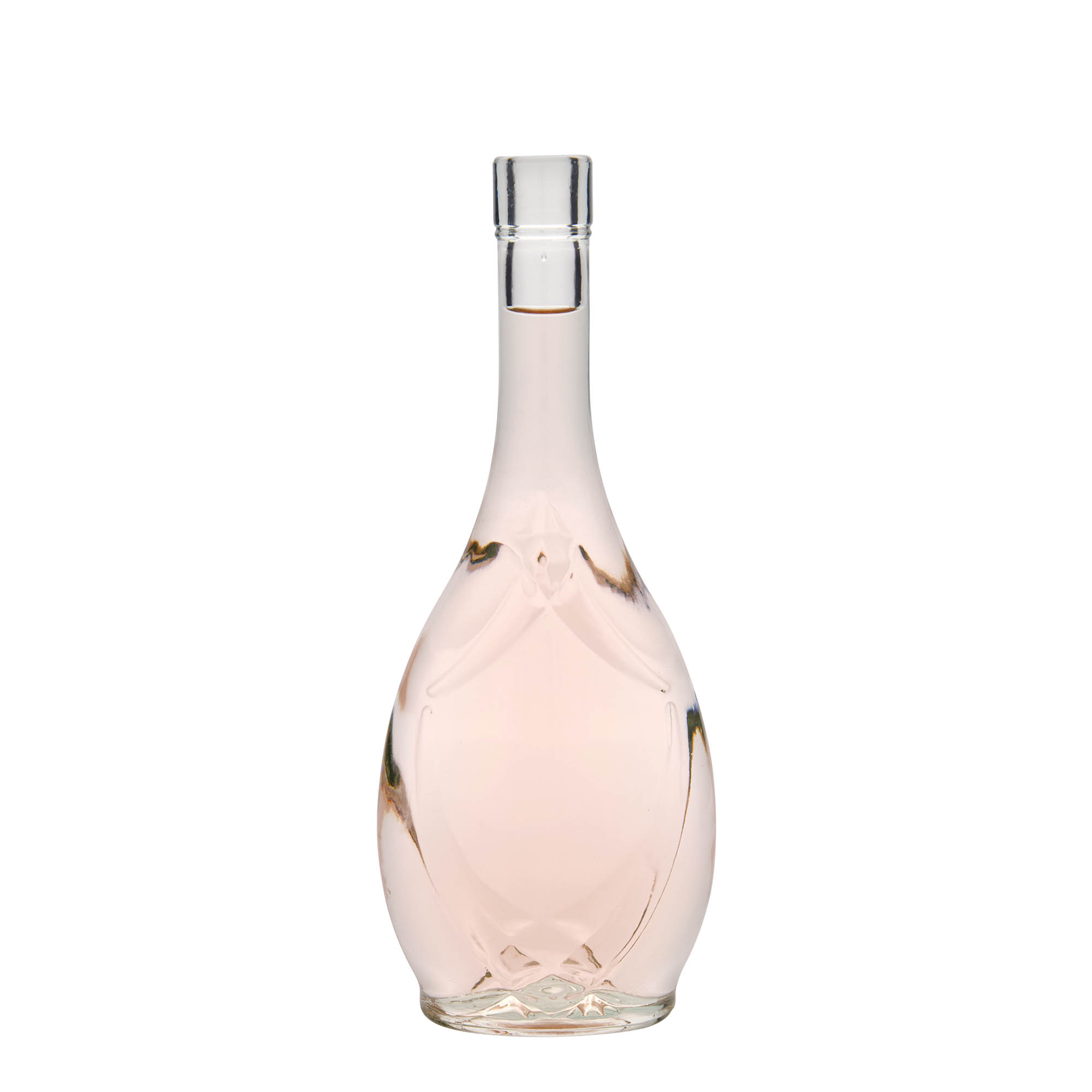 500 ml butelka szklana „Saragossa”, owalna, otwór: korek