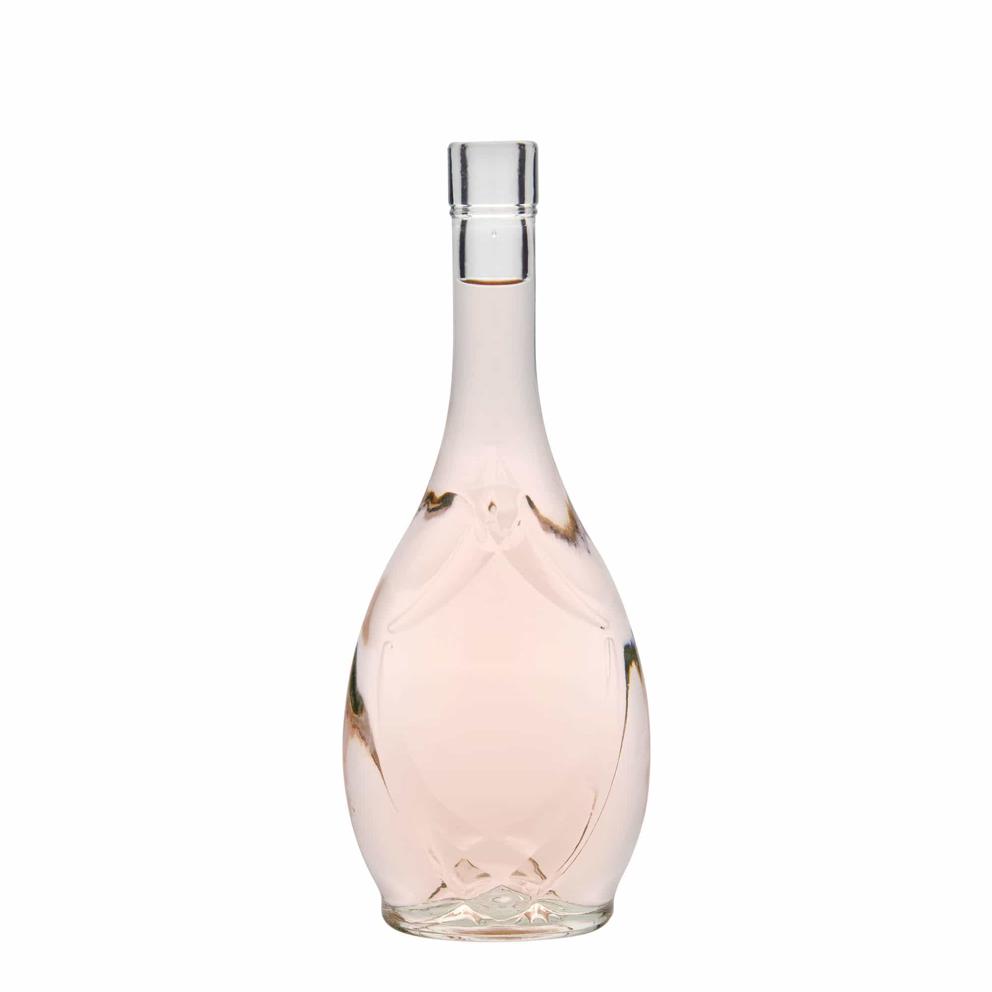 500 ml butelka szklana „Saragossa”, owalna, otwór: korek