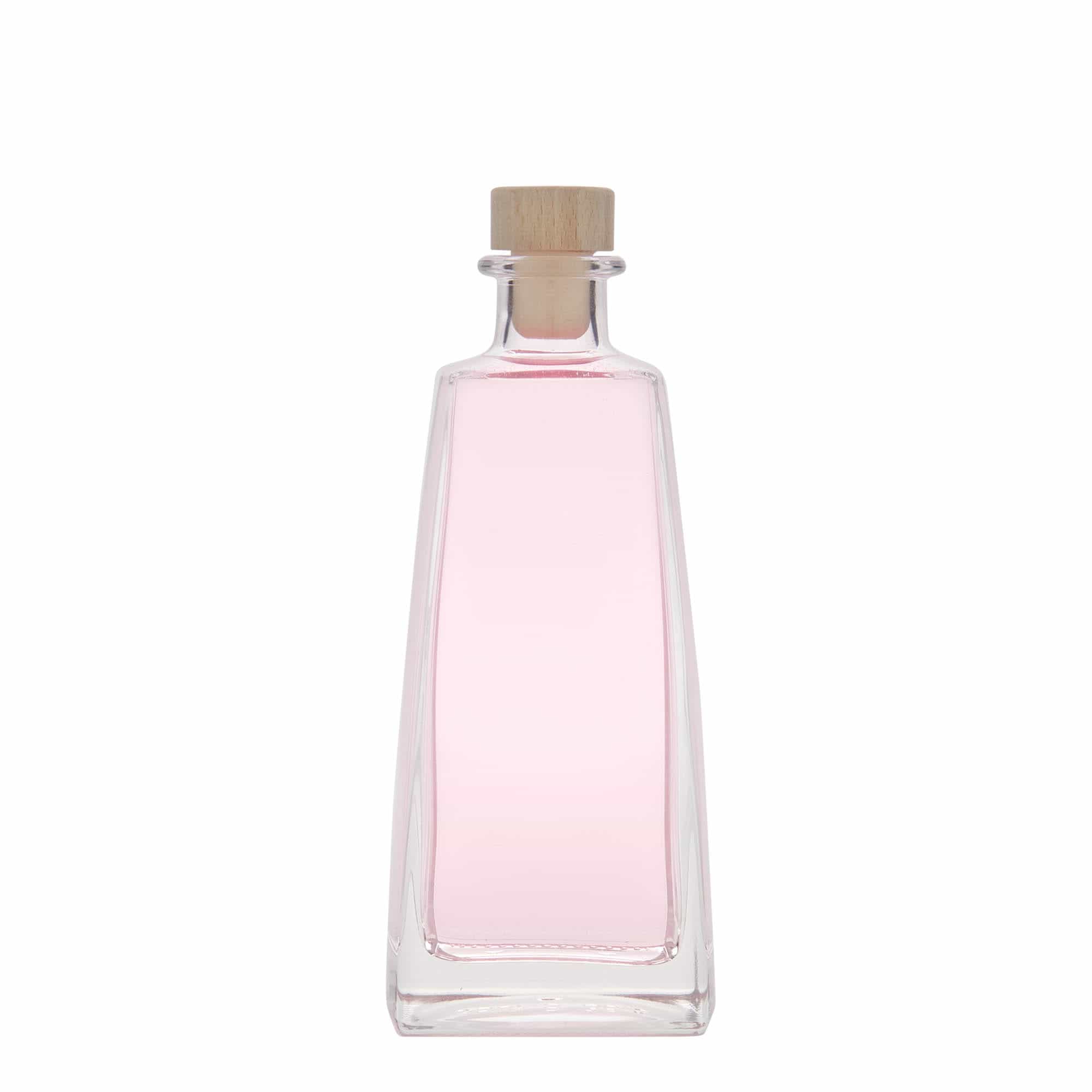 Butelka szklana 350 ml „Timmy”, prostokątna, otwór: korek