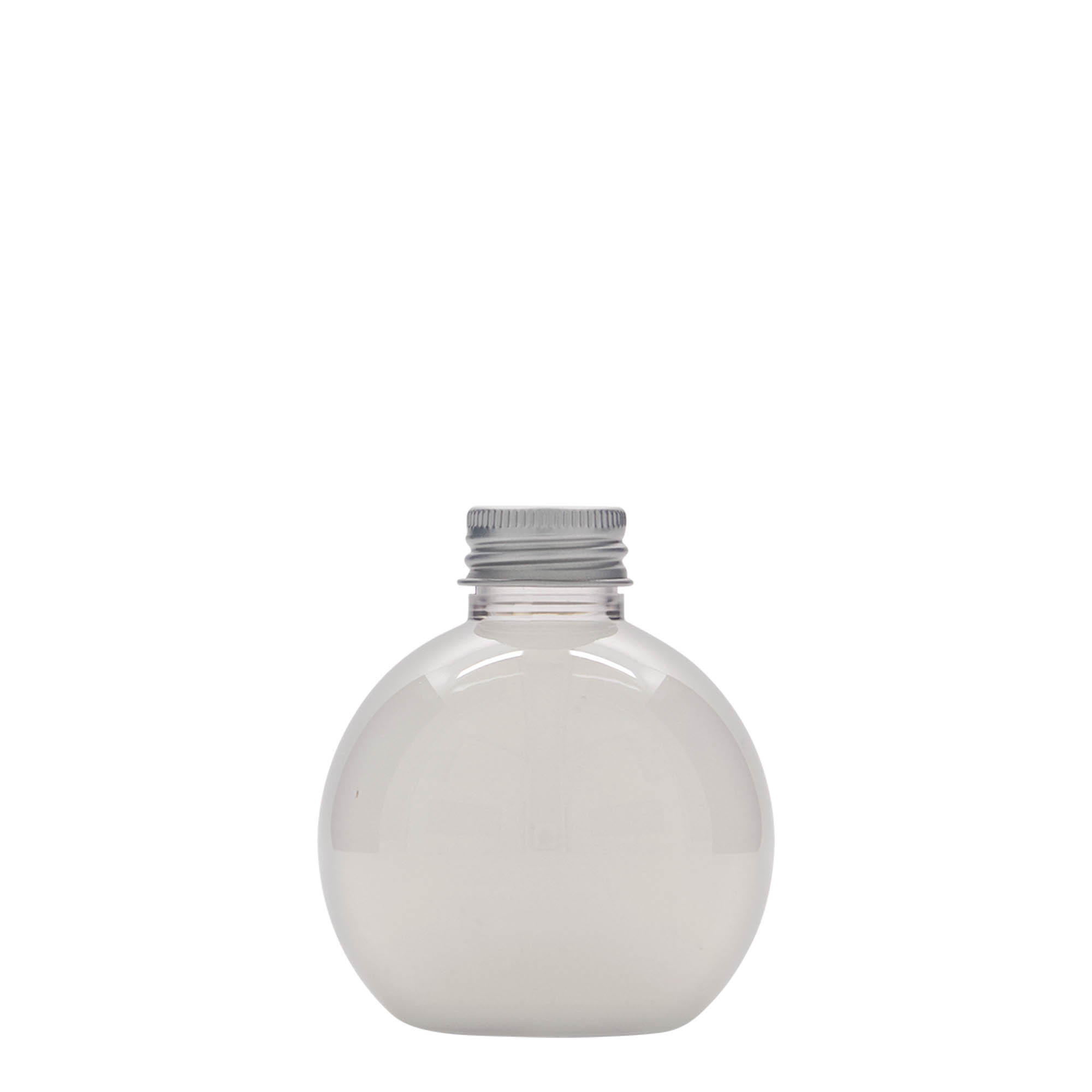150 ml butelka PET „Perry”, okrągła, tworzywo sztuczne, gwint: 24/410