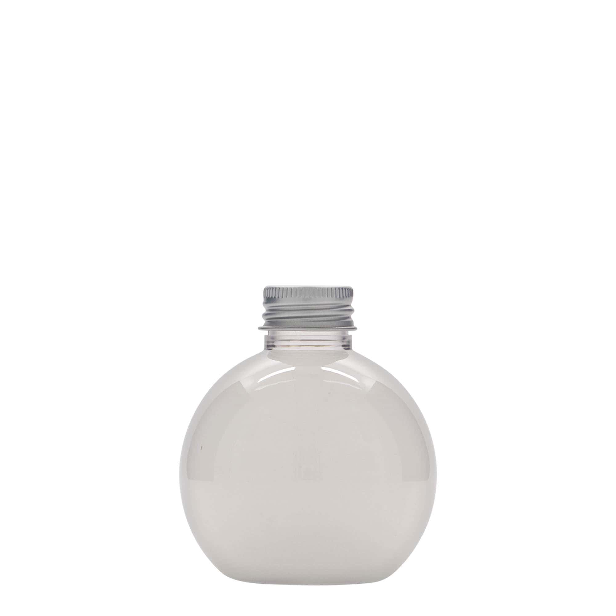 150 ml butelka PET „Perry”, okrągła, tworzywo sztuczne, gwint: 24/410