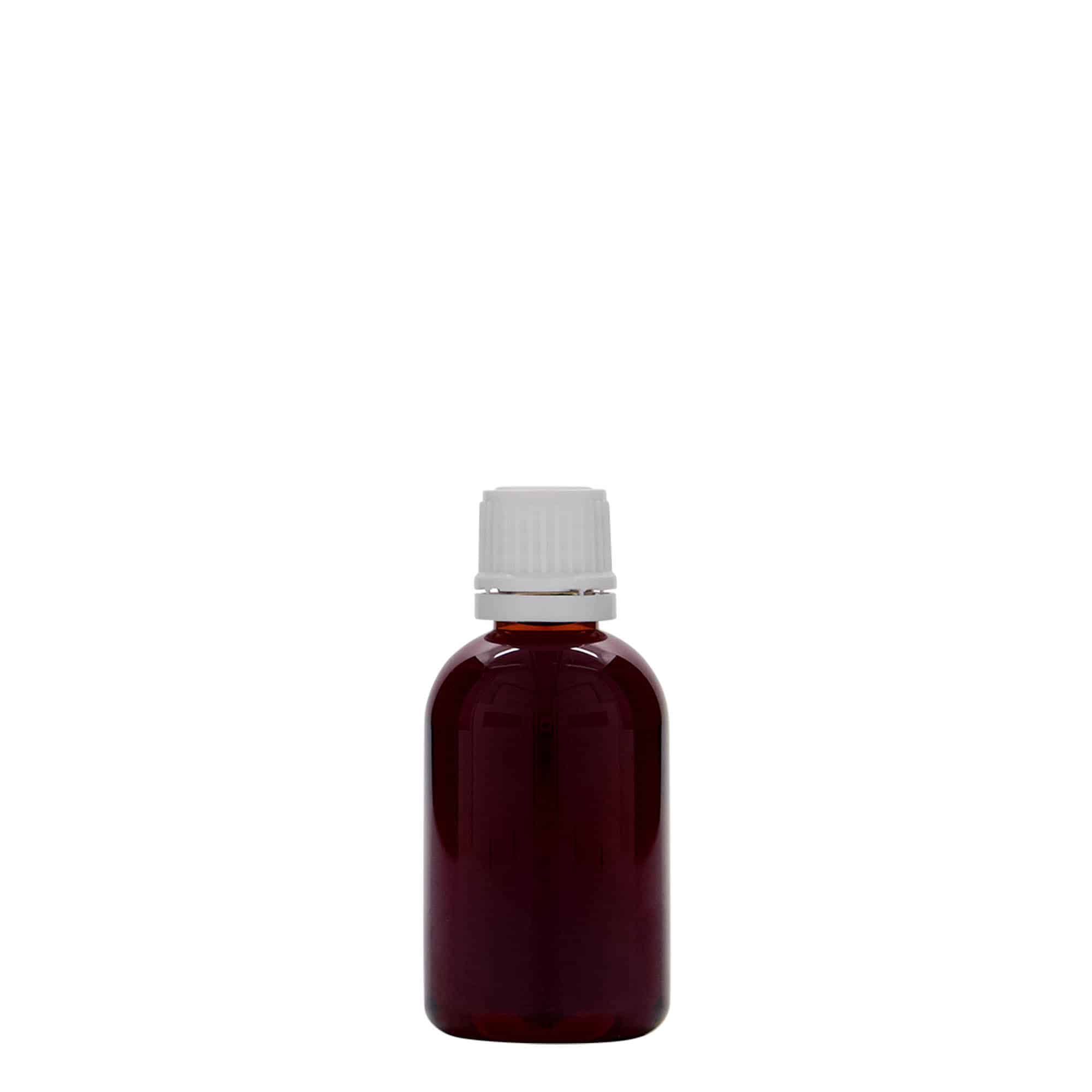 50 ml butelka farmaceutyczna PET 'Easy Living', tworzywo sztuczne, zamknięcie: DIN 18